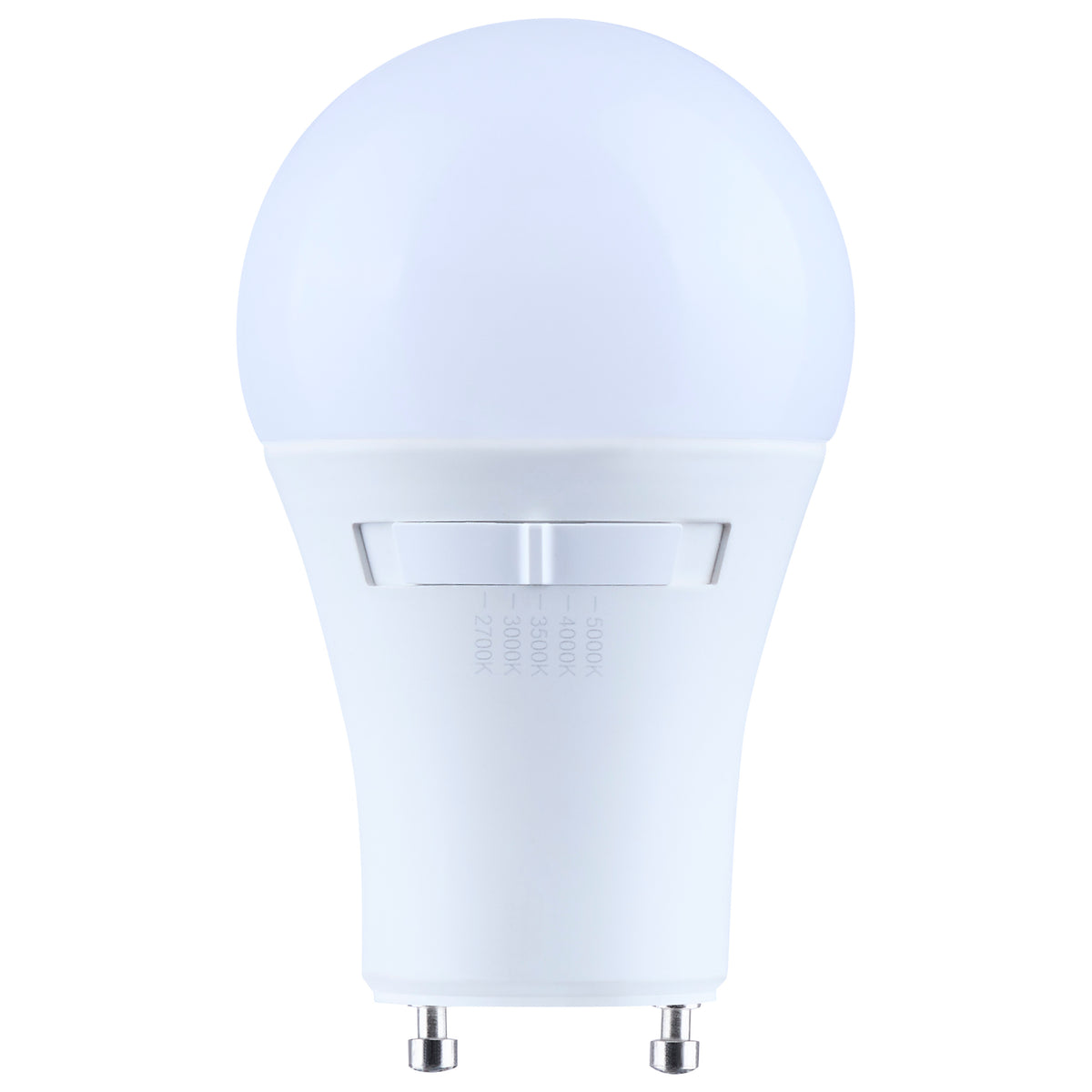 12 Watt A19 LED - 27K/30K/35K/40K/50K - 90 CRI - Bi Pin GU24 Base - Dimmable - 120 Volt lighting product