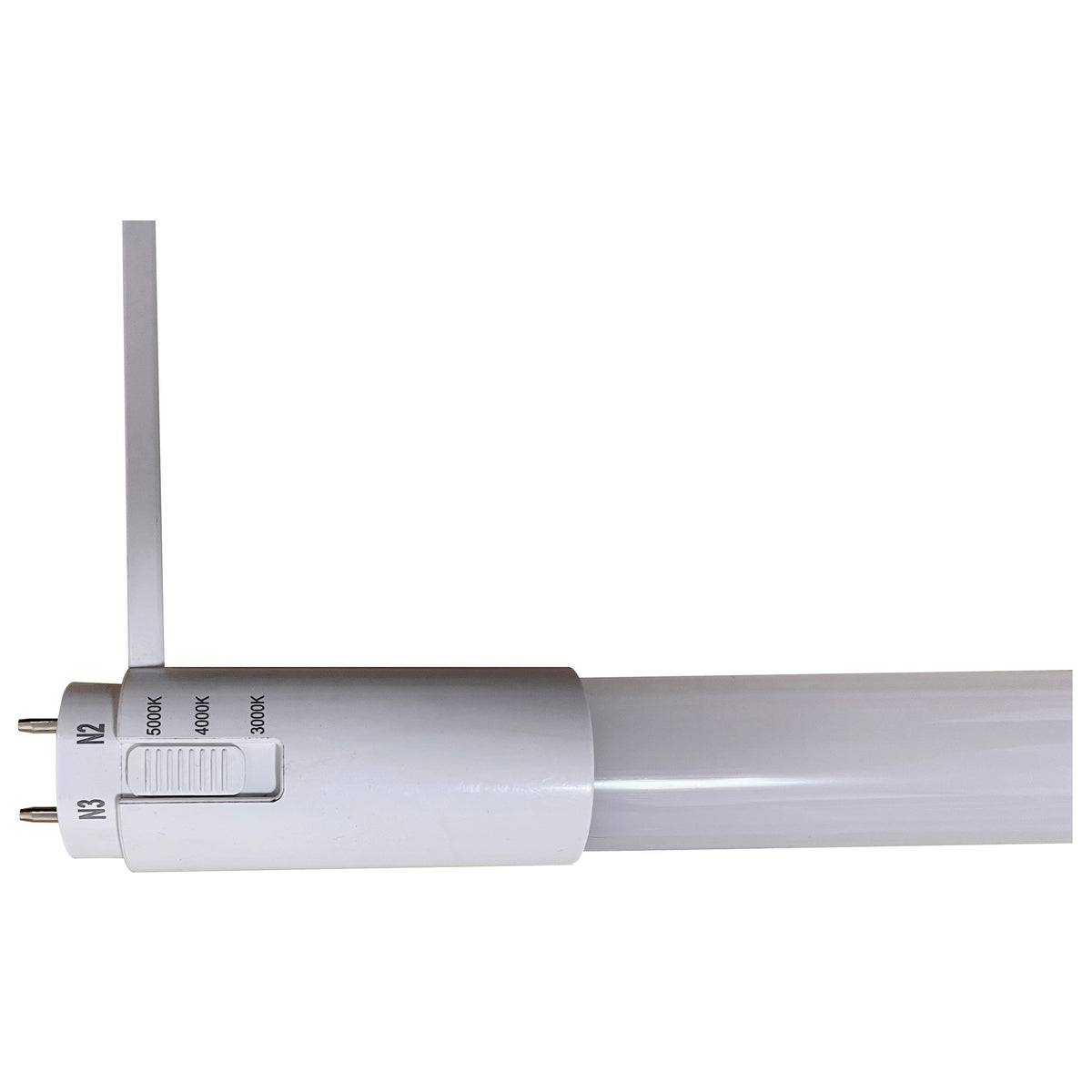 13 Watt T8 U-BEND LED - 50000 Hours - Medium Bi Pin Base - CCT Selectable - Type B - White Finish - 120-277 Volt
