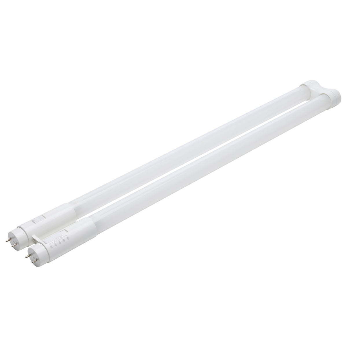 11.5/13/15 Wattage Selectable T8 U-Bend LED - 30K/35K/40K/50K/65K CCT Selectable - 1-Inch - Frost Finish - 120-277 Range Voltage