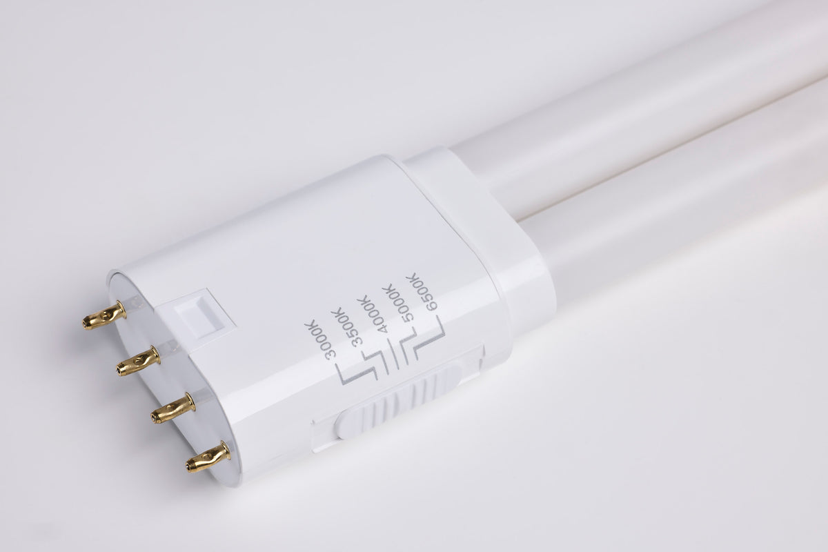16 Watt PLL LED - 2G11 Base - 30K/35K/40K/50K/65K CCT Selectable - Type A/B - 120-277 Volt
