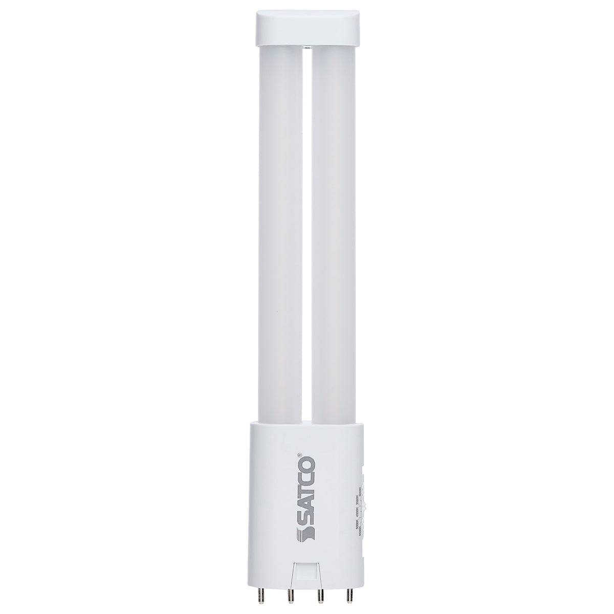 8.5 Watt PLL LED - 2G11 Base - 30K/35K/40K/50K/65K Selectable - Ballast Bypass - 120-277 Volt bulb or fixture view