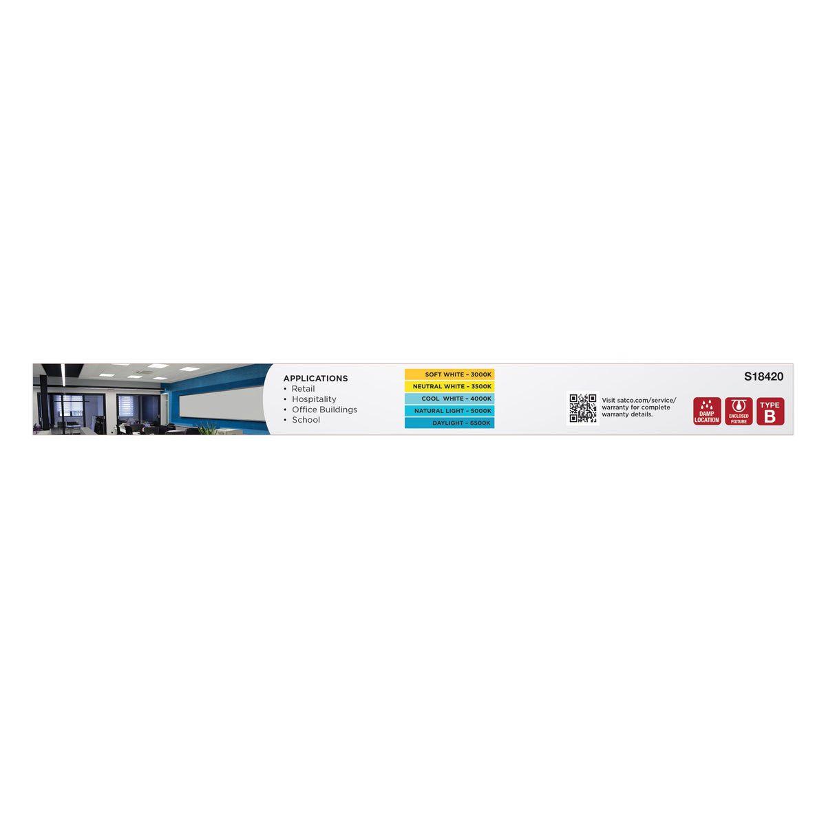 8.5 Watt PLL LED - 2G11 Base - 30K/35K/40K/50K/65K CCT Selectable - Ballast Bypass - 120-277 Volt