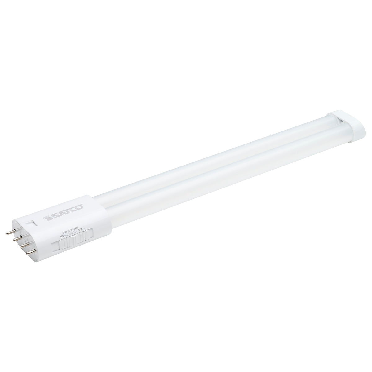 10 Watt PLL LED - 2G11 Base - 30K/35K/40K/50K/65K CCT Selectable - Ballast Bypass - 120-277 Volt