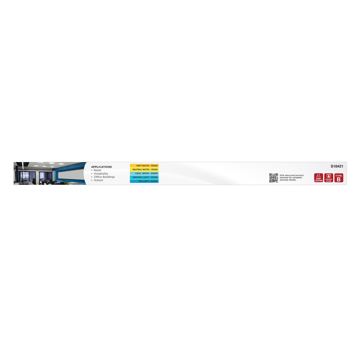 10 Watt PLL LED - 2G11 Base - 30K/35K/40K/50K/65K CCT Selectable - Ballast Bypass - 120-277 Volt
