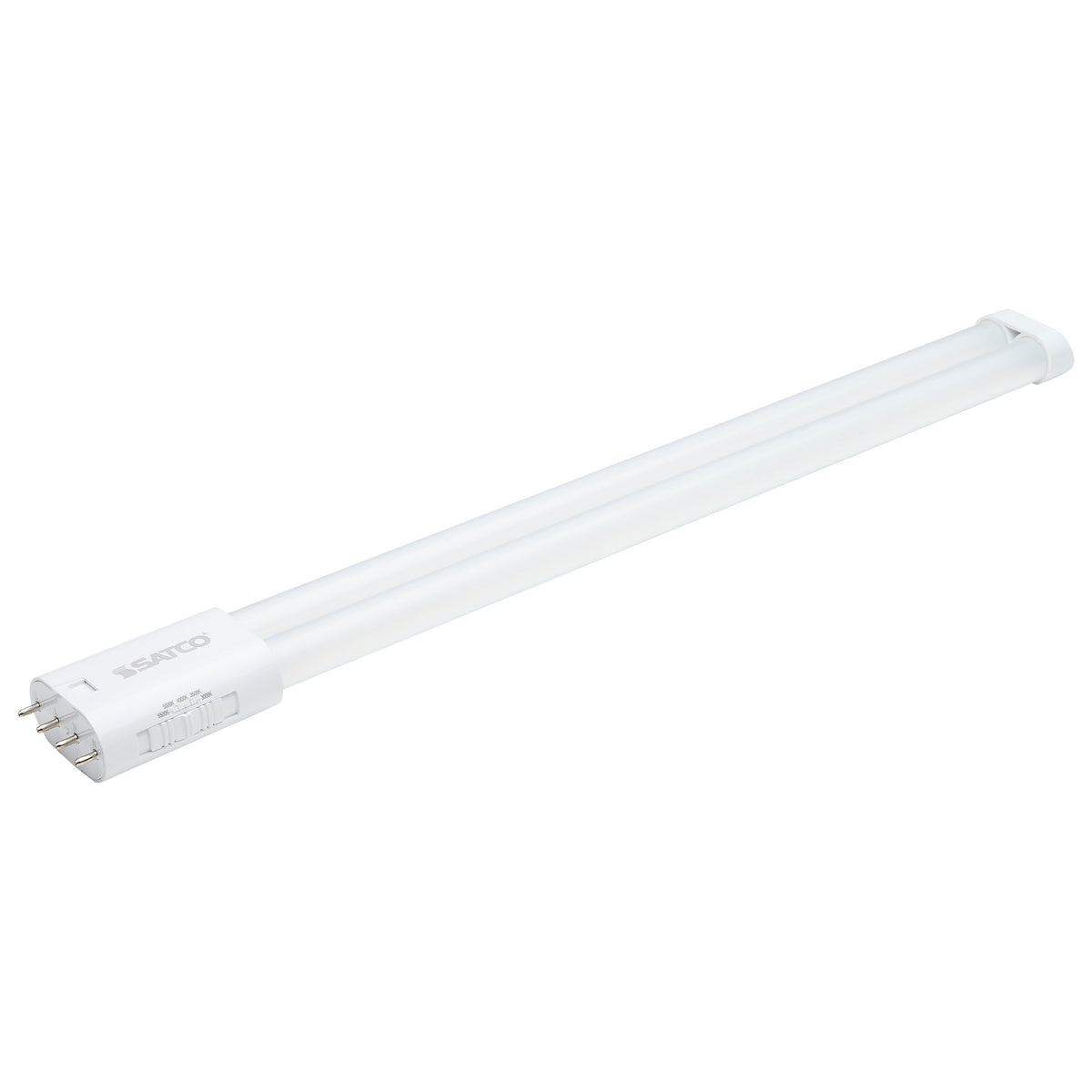 16 Watt PLL LED - 2G11 Base - 30K/35K/40K/50K/65K CCT Selectable - Ballast Bypass - 120-277 Volt