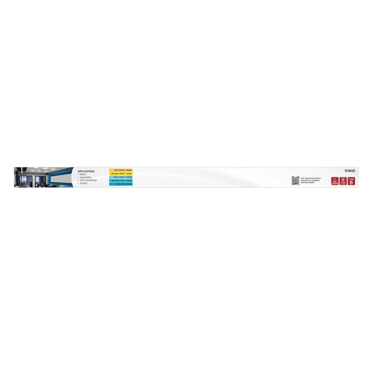 16 Watt PLL LED - 2G11 Base - 30K/35K/40K/50K/65K CCT Selectable - Ballast Bypass - 120-277 Volt