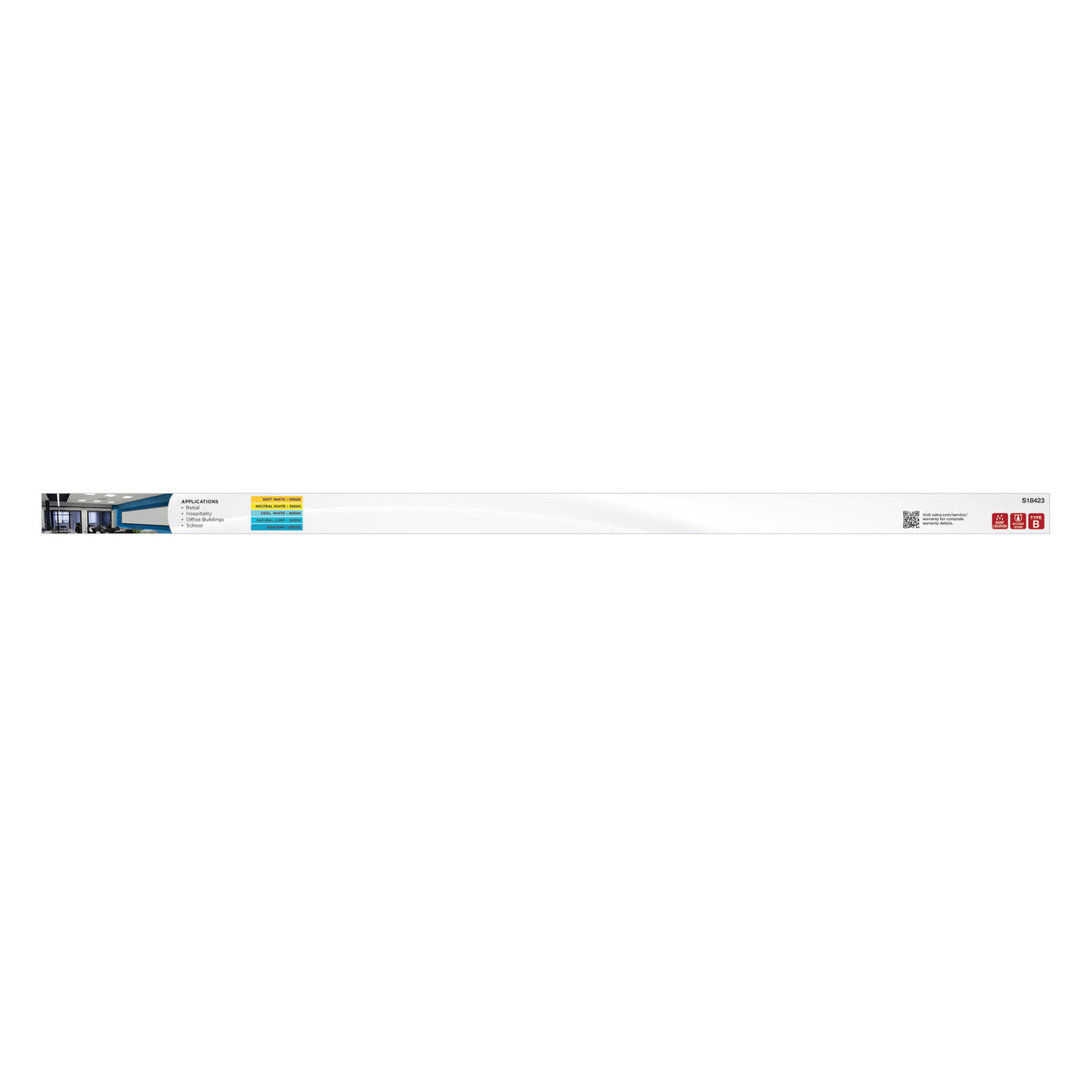 20 Watt PLL LED - 2G11 Base - 30K/35K/40K/50K/65K CCT Selectable - Ballast Bypass - 120-277 Volt