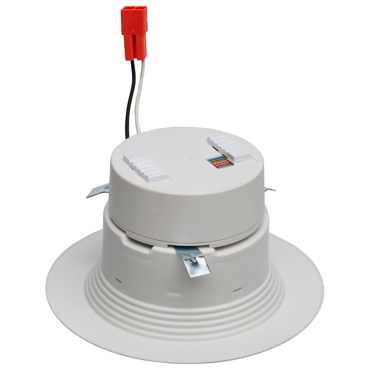 LED Retrofit Downlight - 5/6/7.5 Wattage Selectable - CCT and Lumens Selectable - 120 Volt - ColorQuick and PowerQuick Technology - Round - White Finish