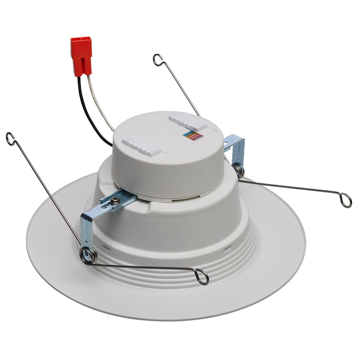 LED Retrofit Downlight - 7/10/13 Wattage Selectable - CCT and Lumens Selectable - 120 Volt - ColorQuick and PowerQuick Technology - Round White Finish