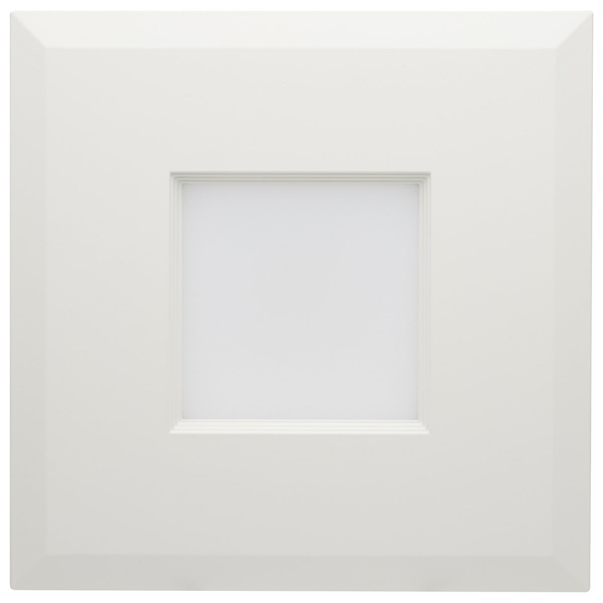 LED Retrofit Downlight - 7.5/10.5/14.5 Wattage Selectable - CCT and Lumens Selectable - 120 Volt - ColorQuick and PowerQuick Technology - Square - White Finish