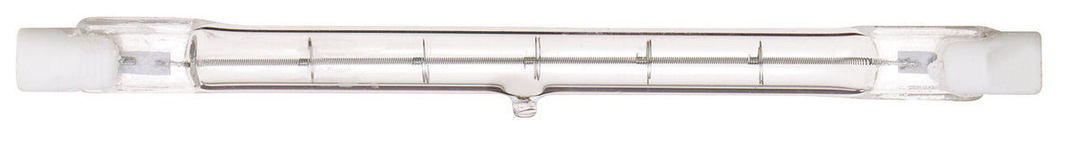 300 Watt - Halogen - T3 - Clear - 1500 Average rated hours - 5300 Lumens - Double Ended base - 130 Volt bulb or fixture view