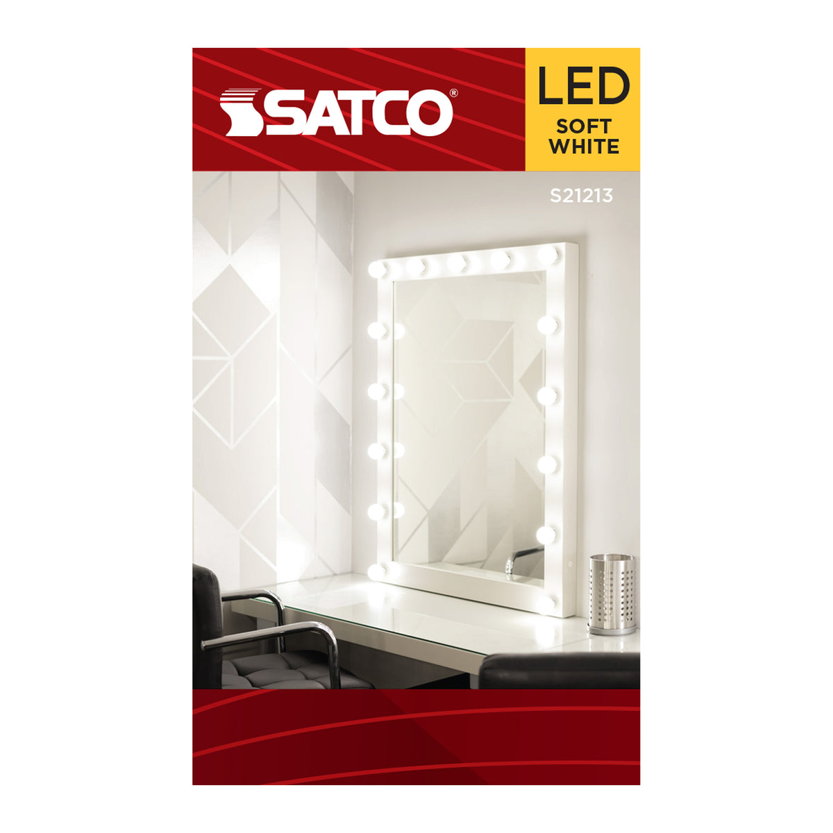 5.5 Watt G16.5 LED Filament - White - Candelabra base - 90 CRI - 3000K - 120 Volt