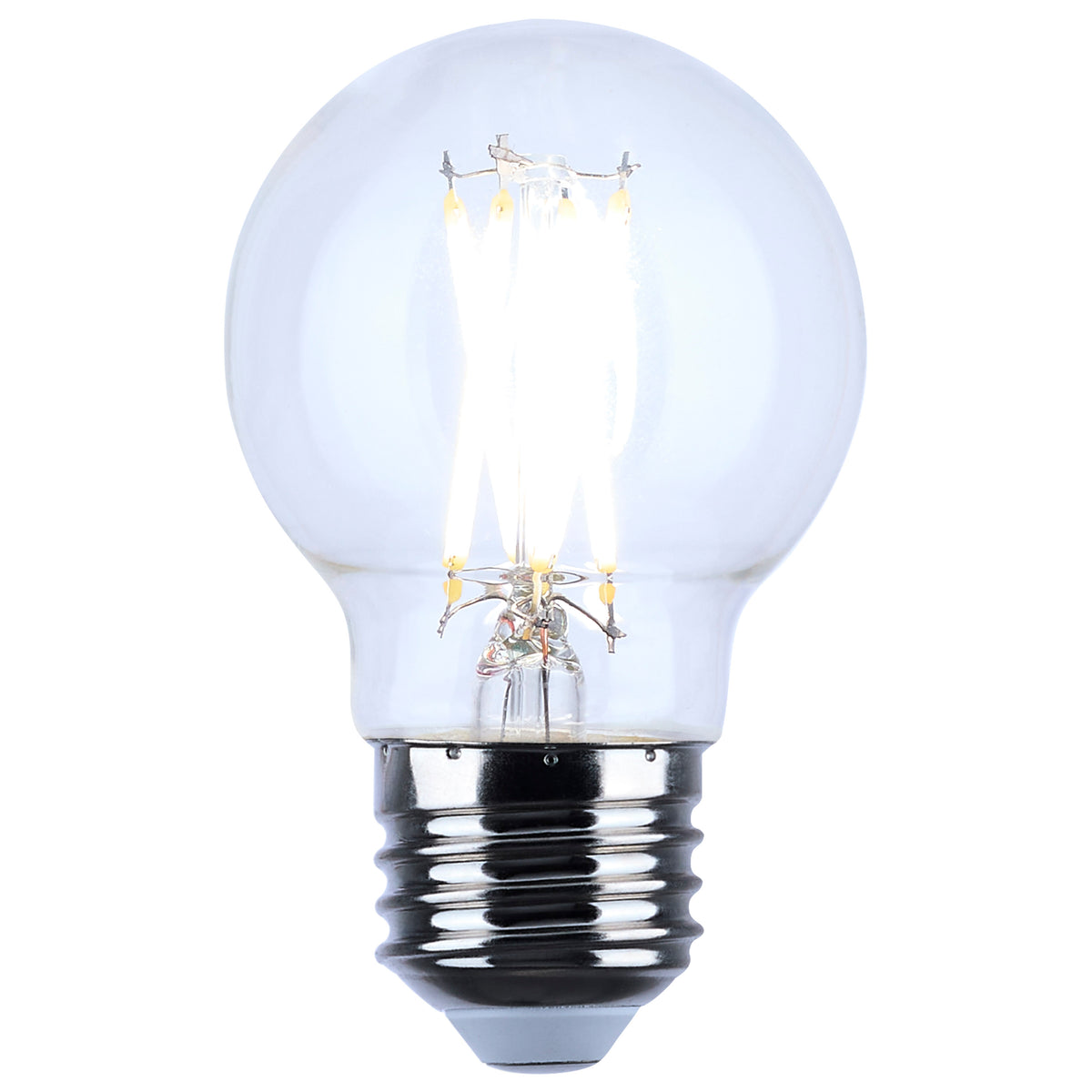 5.5 Watt G16.5 LED Filament - Clear - Medium base - 90 CRI - 2700K - 120 Volt