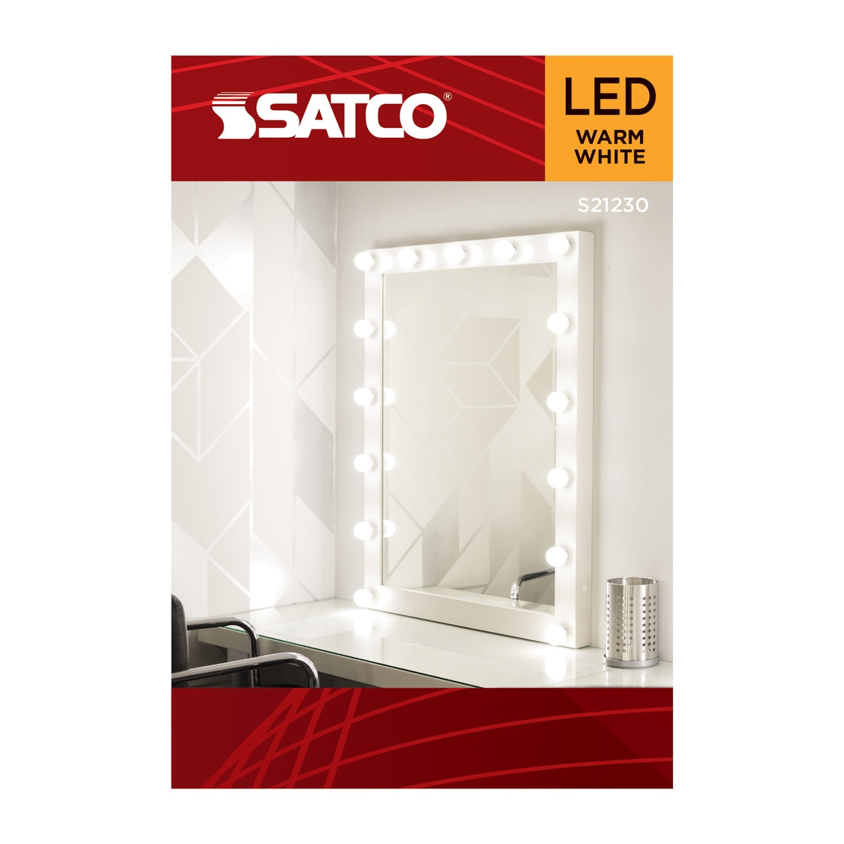 4.5 Watt G25 LED Filament - White - Medium base - 90 CRI - 2700K - 120 Volt