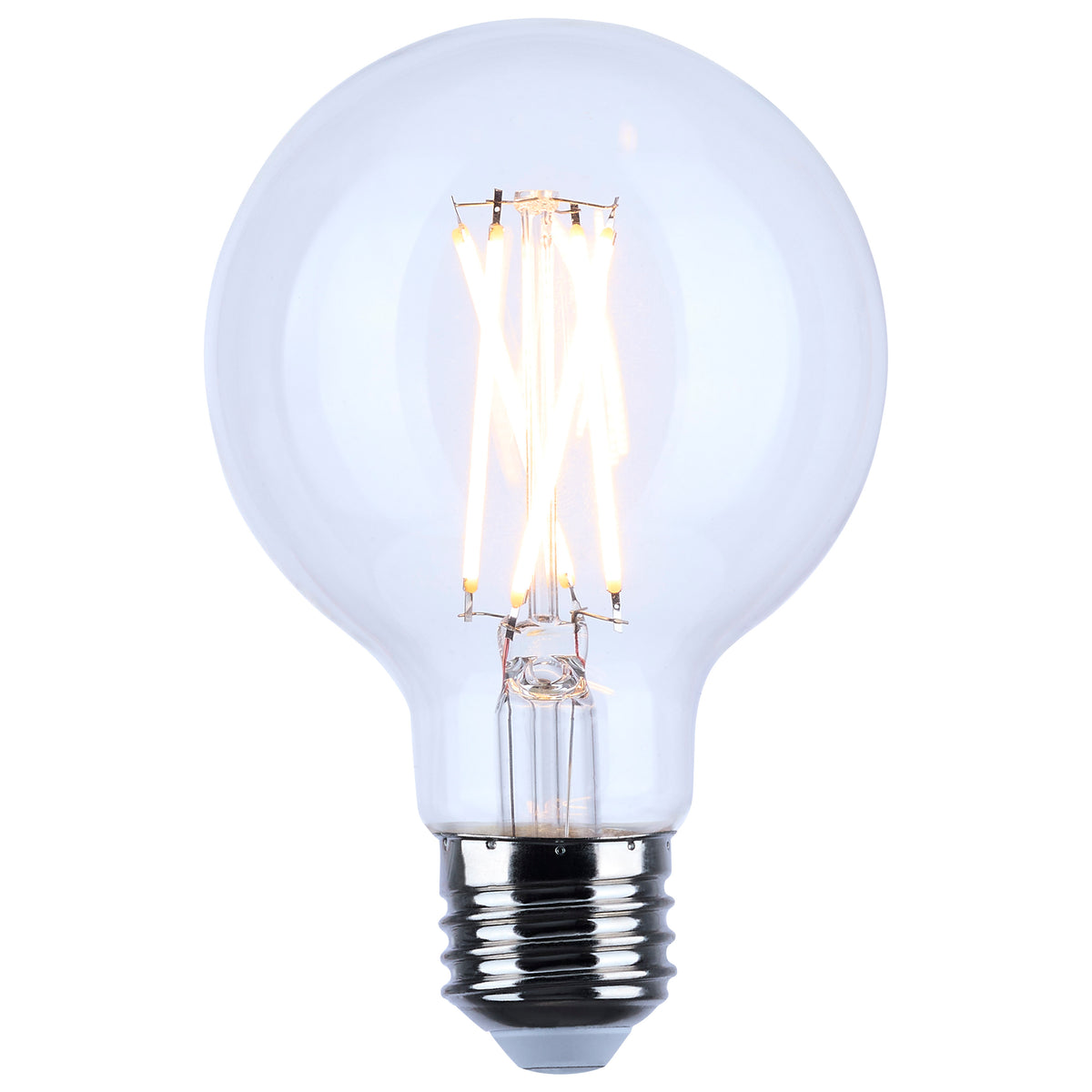 6 Watt G25 LED Filament - Clear - Medium base - 90 CRI - 3000K - 120 Volt