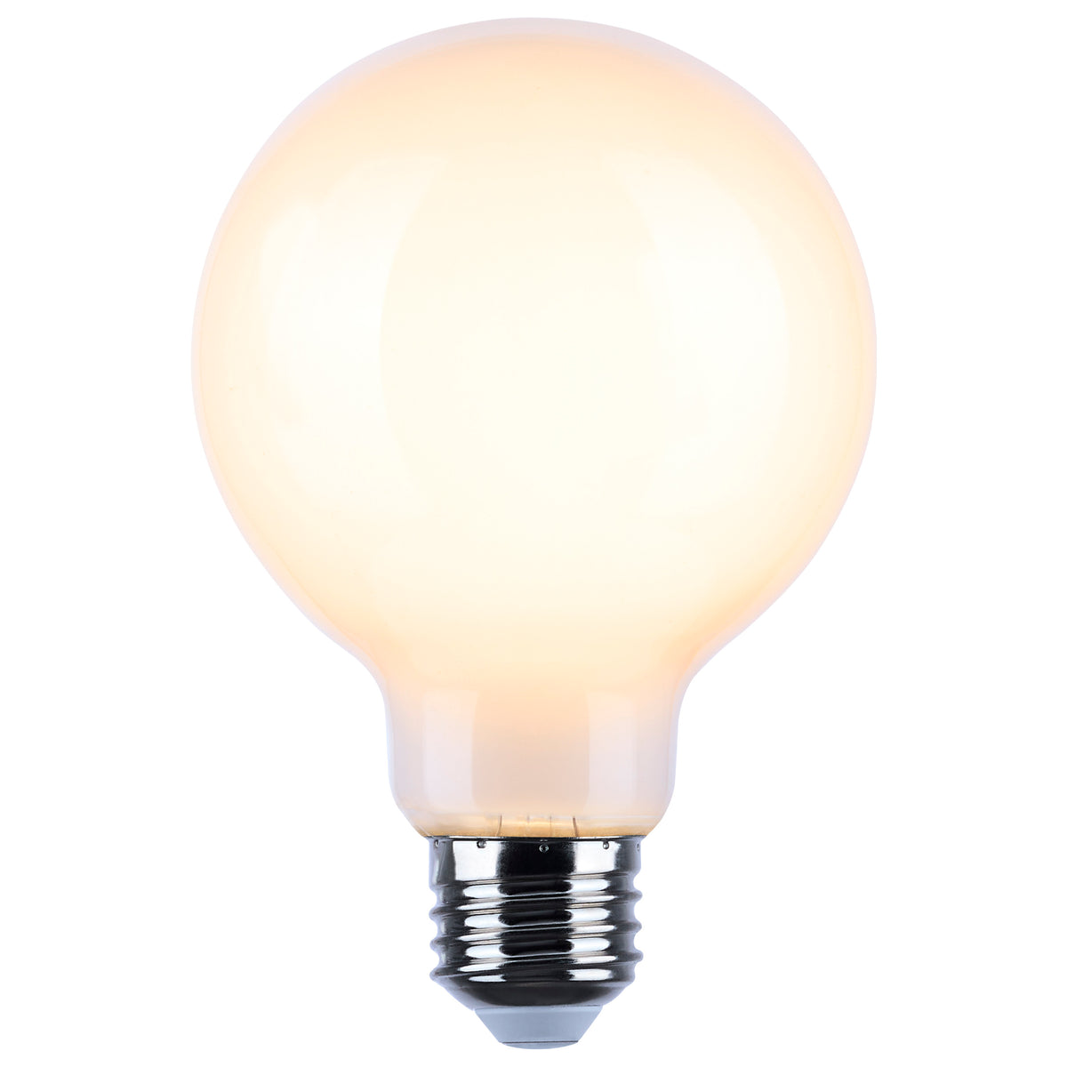 6 Watt G25 LED Filament - White - Medium base - 90 CRI - 3000K - 120 Volt