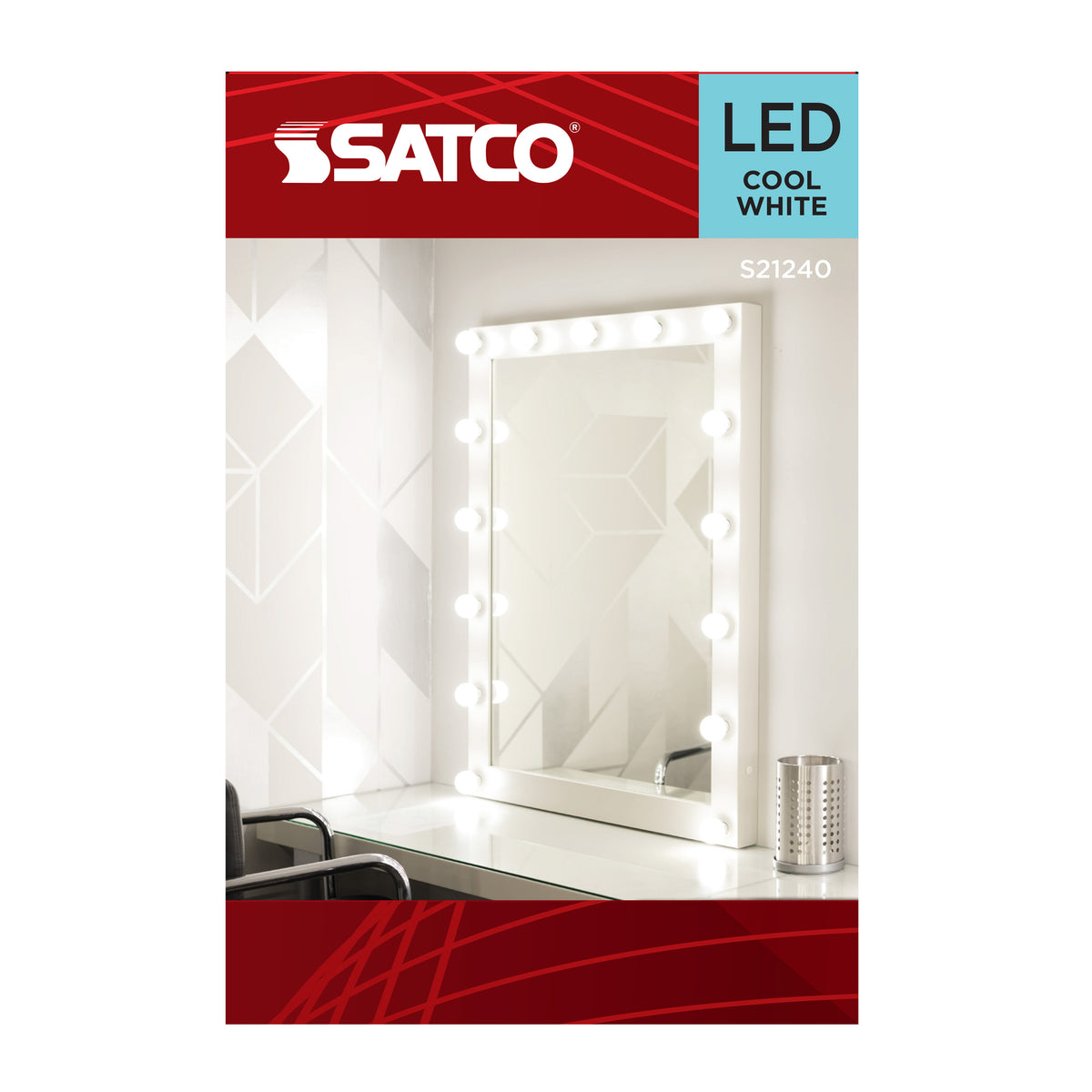 6 Watt G25 LED Filament - White - Medium base - 90 CRI - 4000K - 120 Volt