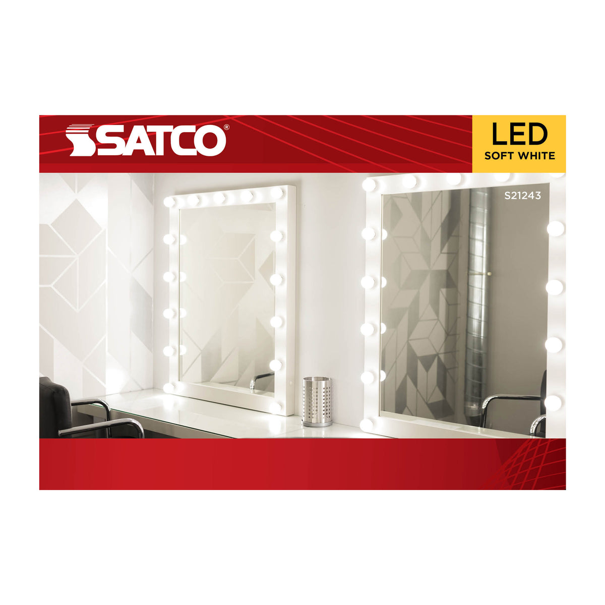 4.5 Watt G25 LED Filament - Clear - Medium base - 90 CRI - 3000K - 120 Volt - 2 Pack