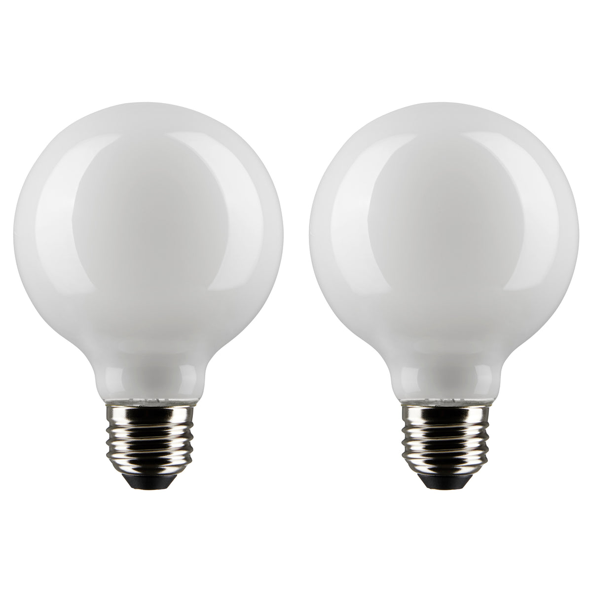 6 Watt G25 LED Filament - White - Medium base - 90 CRI - 2700K - 120 Volt - 2 Pack lighting product