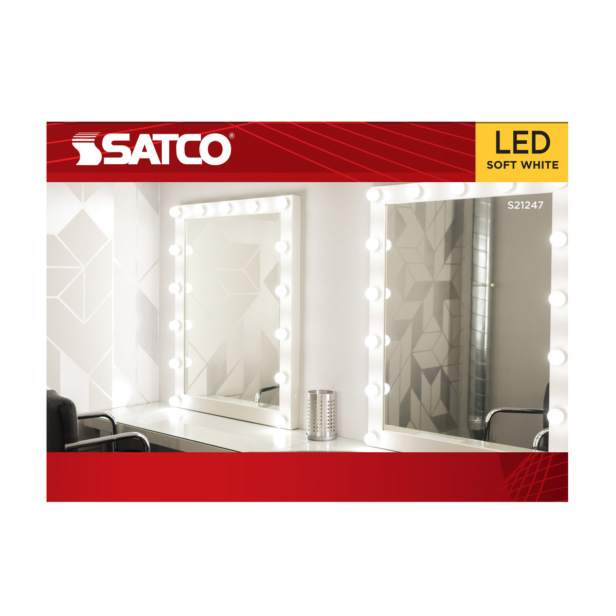 6 Watt G25 LED Filament - White - Medium base - 90 CRI - 2700K - 120 Volt - 2 Pack