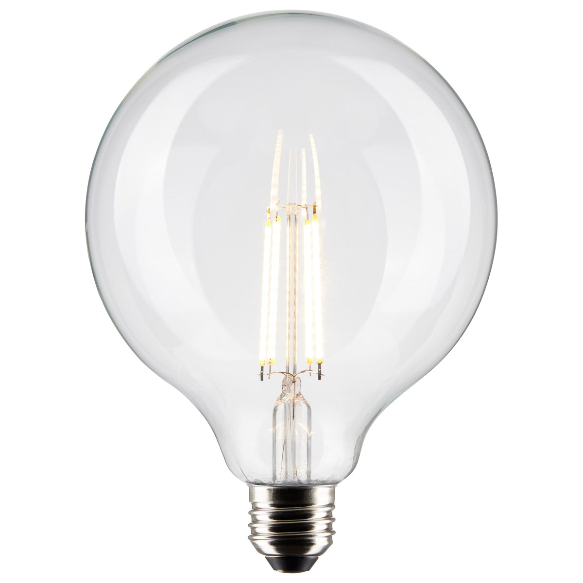 8 Watt G40 LED Filament - Clear - Medium base - 90 CRI - 4000K - 120 Volt