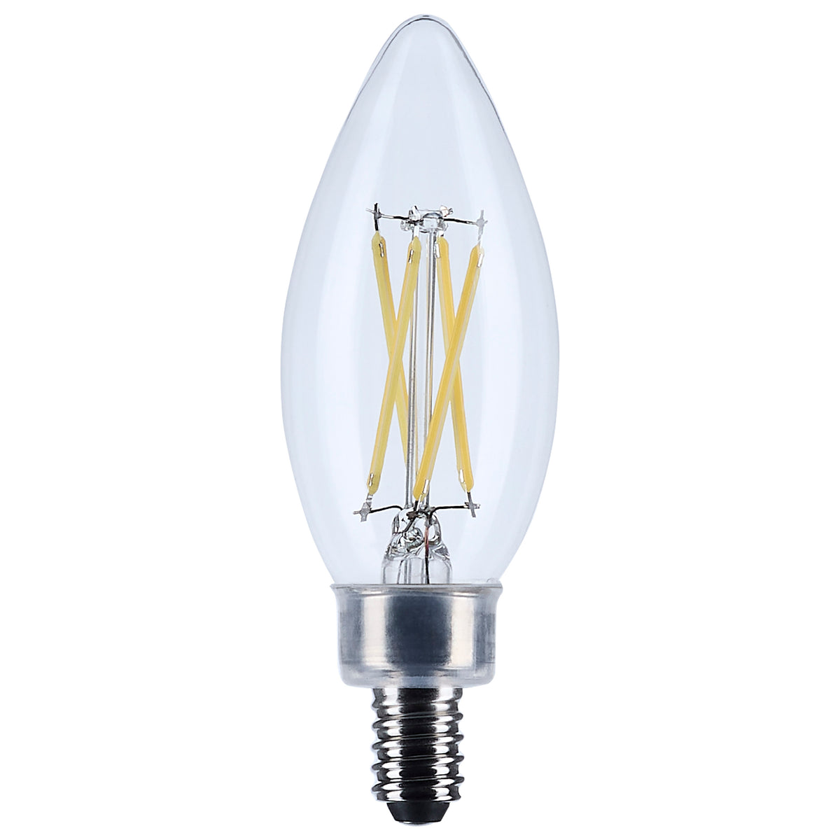 5.5 Watt B11 LED Filament - Clear - Candelabra base - 90 CRI - 3500K - 120 Volt product image