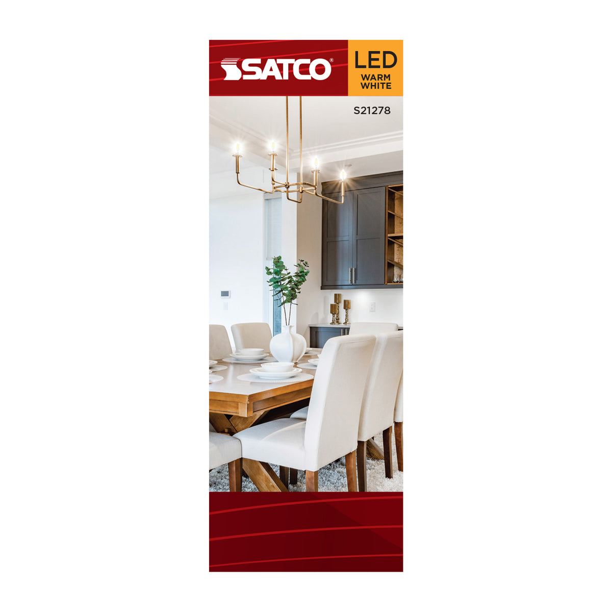 5.5 Watt B11 LED Filament - Frost - Candelabra base - 90 CRI - 2700K - 120 Volt