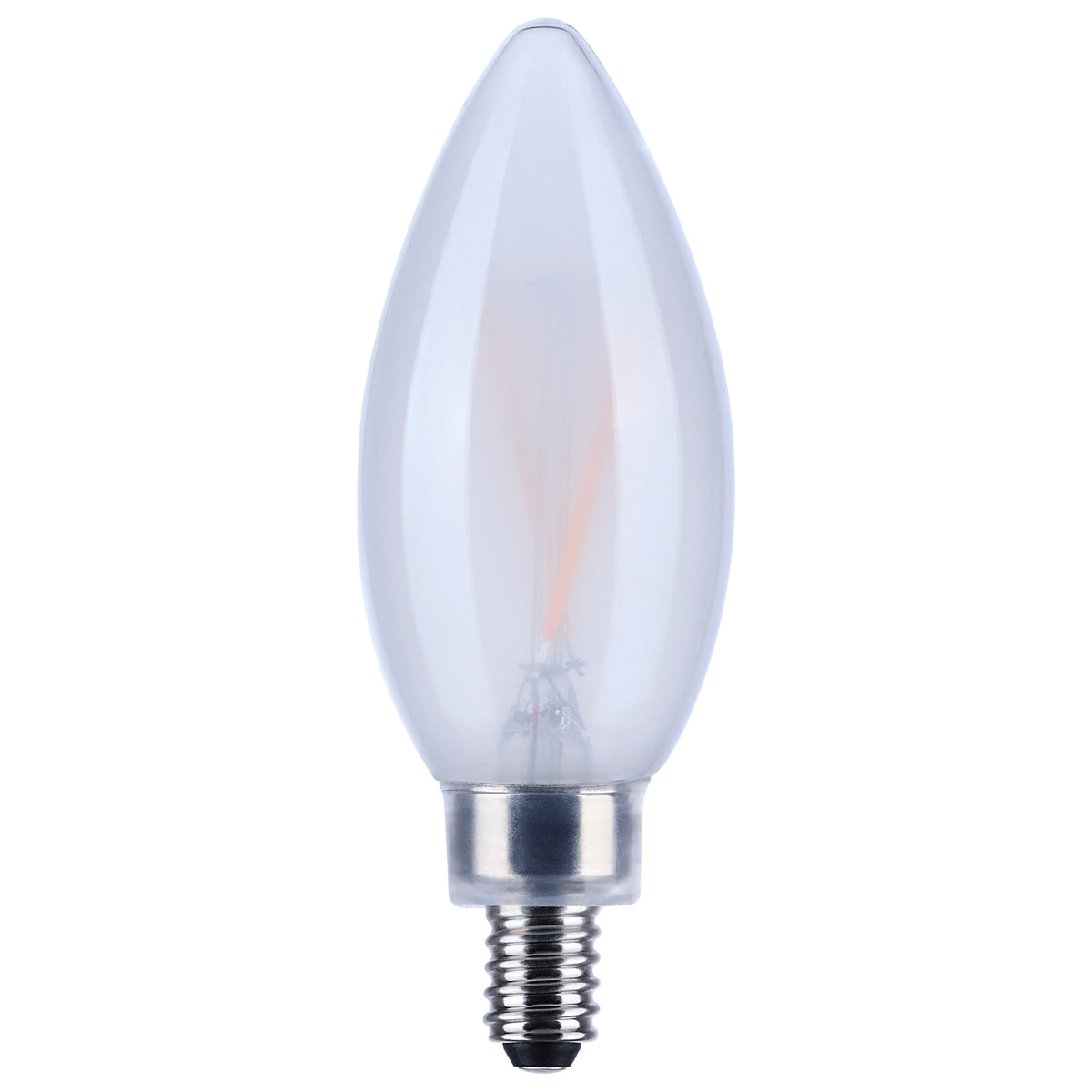 5.5 Watt B11 LED Filament - Frost - Candelabra base - 90 CRI - 3000K - 120 Volt