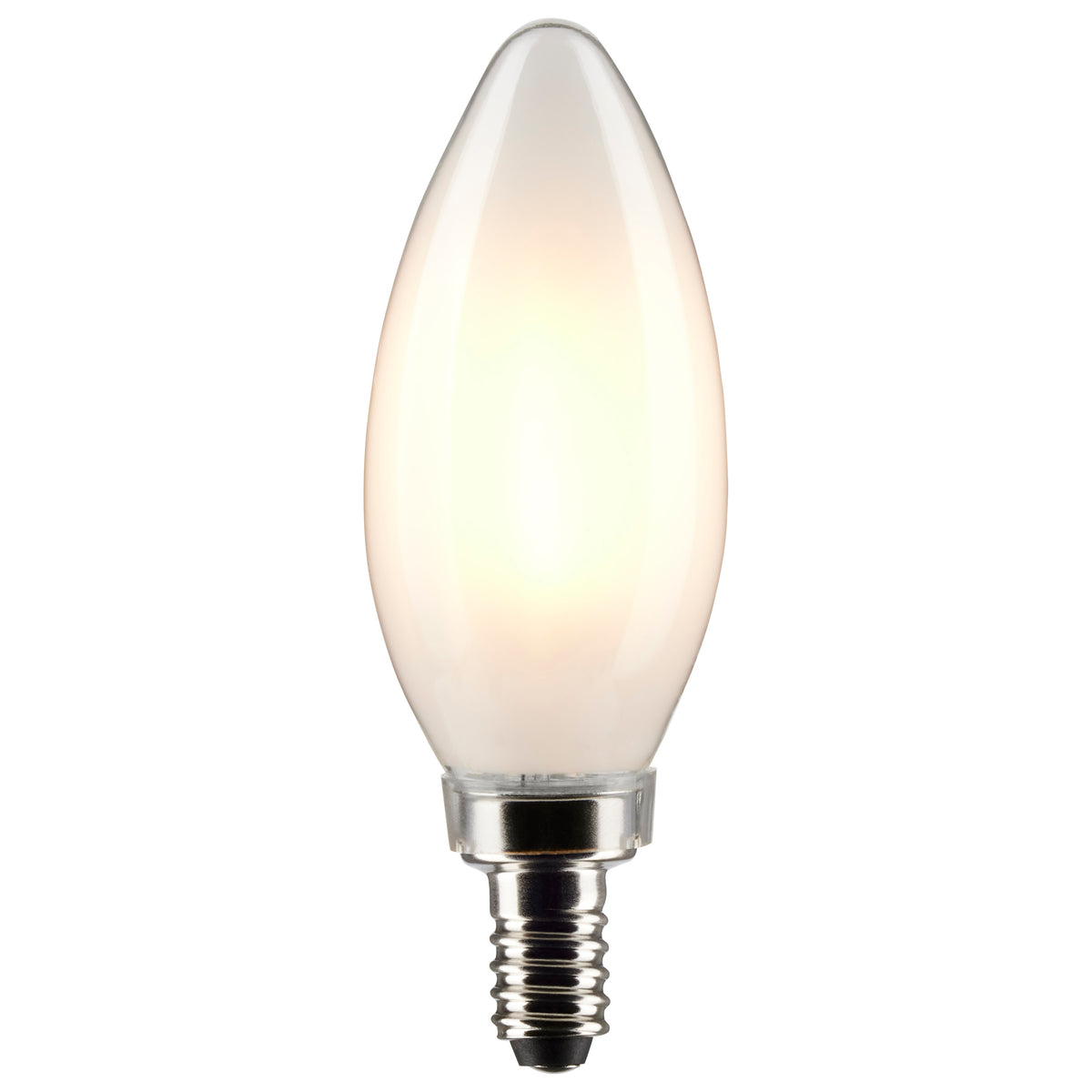 5.5 Watt B11 LED Filament - Frost - Candelabra base - 90 CRI - 4000K - 120 Volt