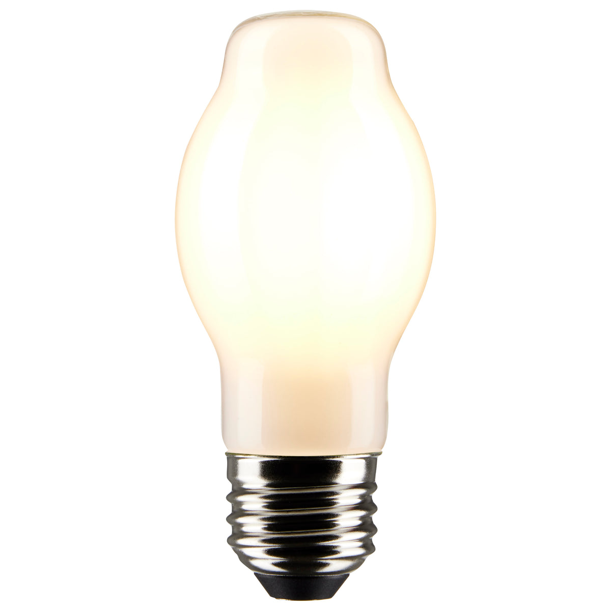 8 Watt BT15 LED Filament - White - Medium base - 90 CRI - 4000K - 120 Volt