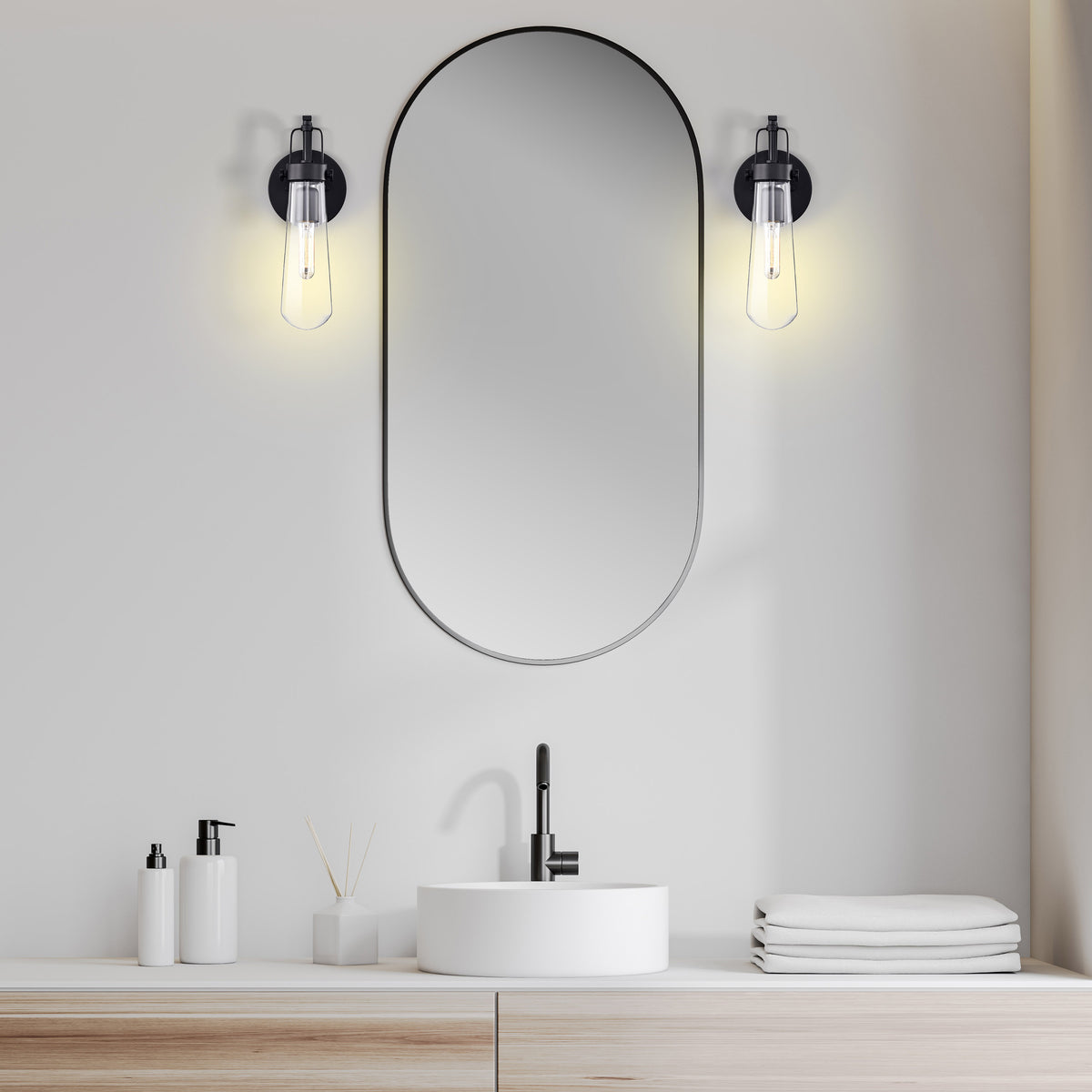 2.8 Watt T6 LED Filament - Clear - Candelabra base - 90 CRI - 2700K - 120 Volt