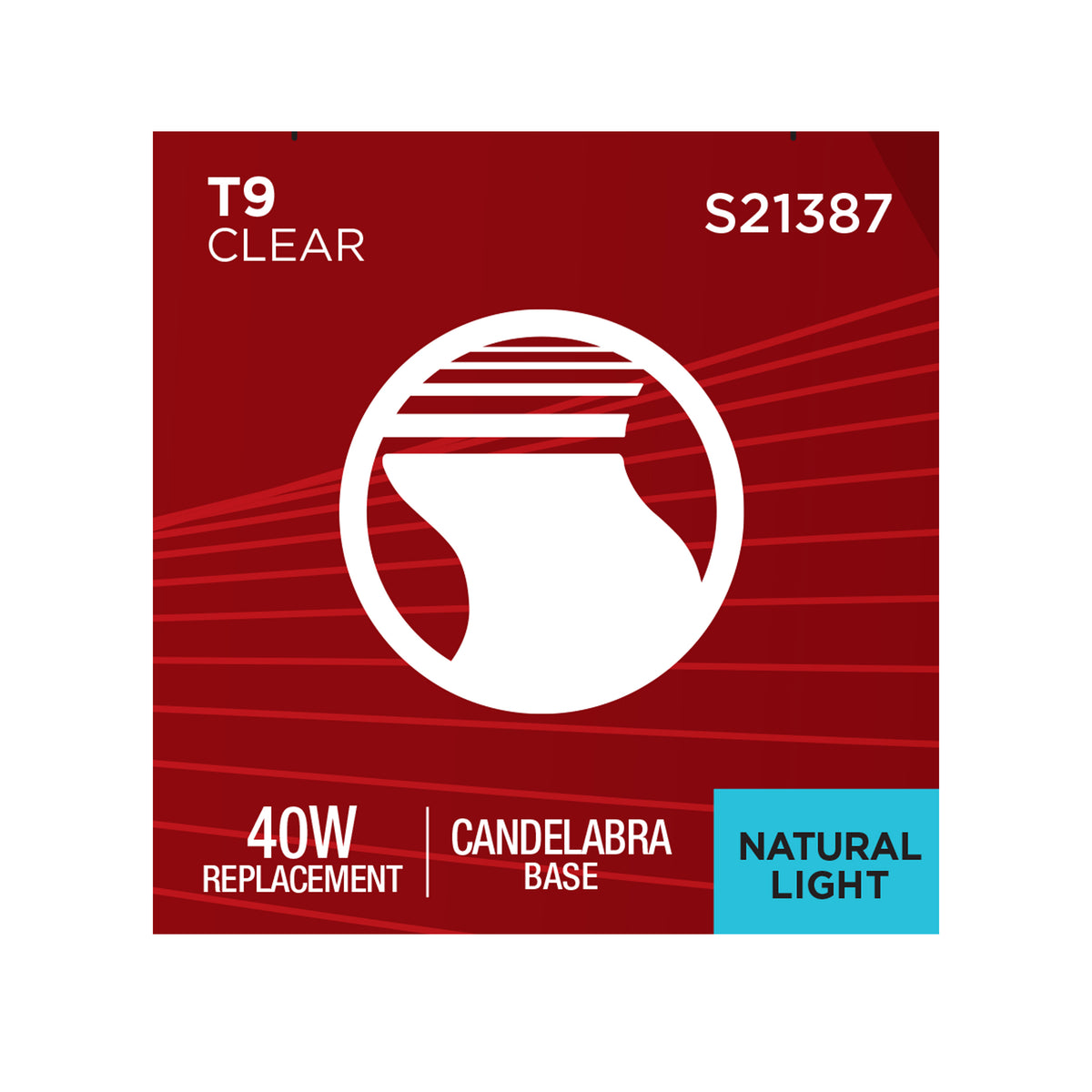 5 Watt T9 LED 5000K CCT - Candelabra Base - Dimmable - 120 Volt