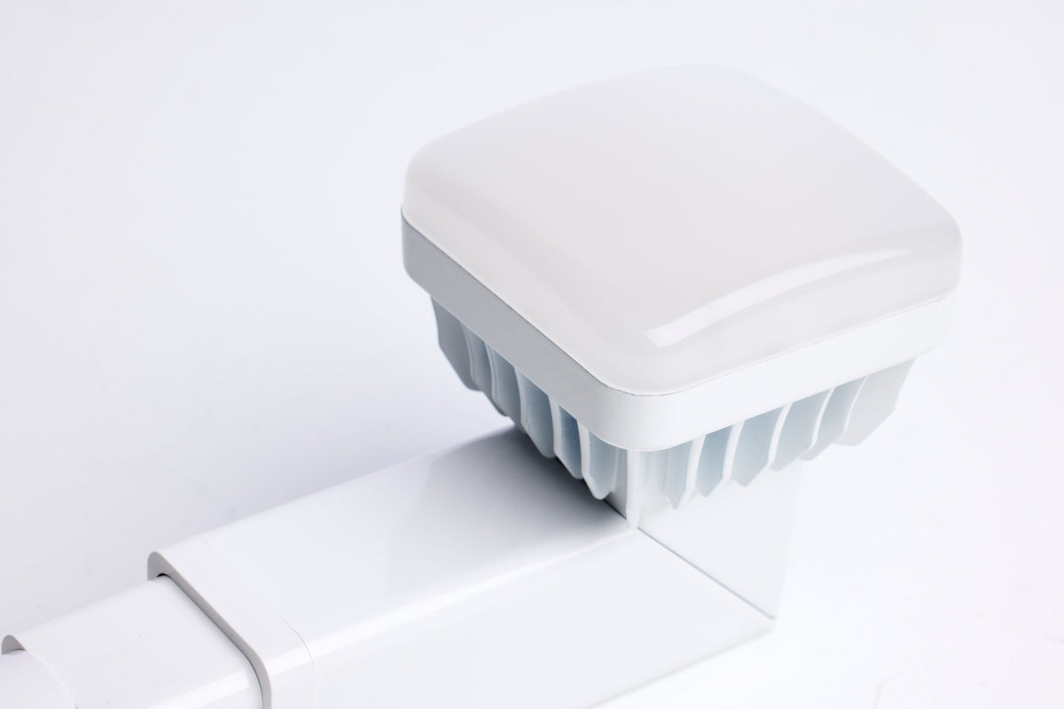 9 Watt PL 2-Pin LED - 1100 Lumens - G24d Base - CCT Selectable - White Finish - 120-277 Volts
