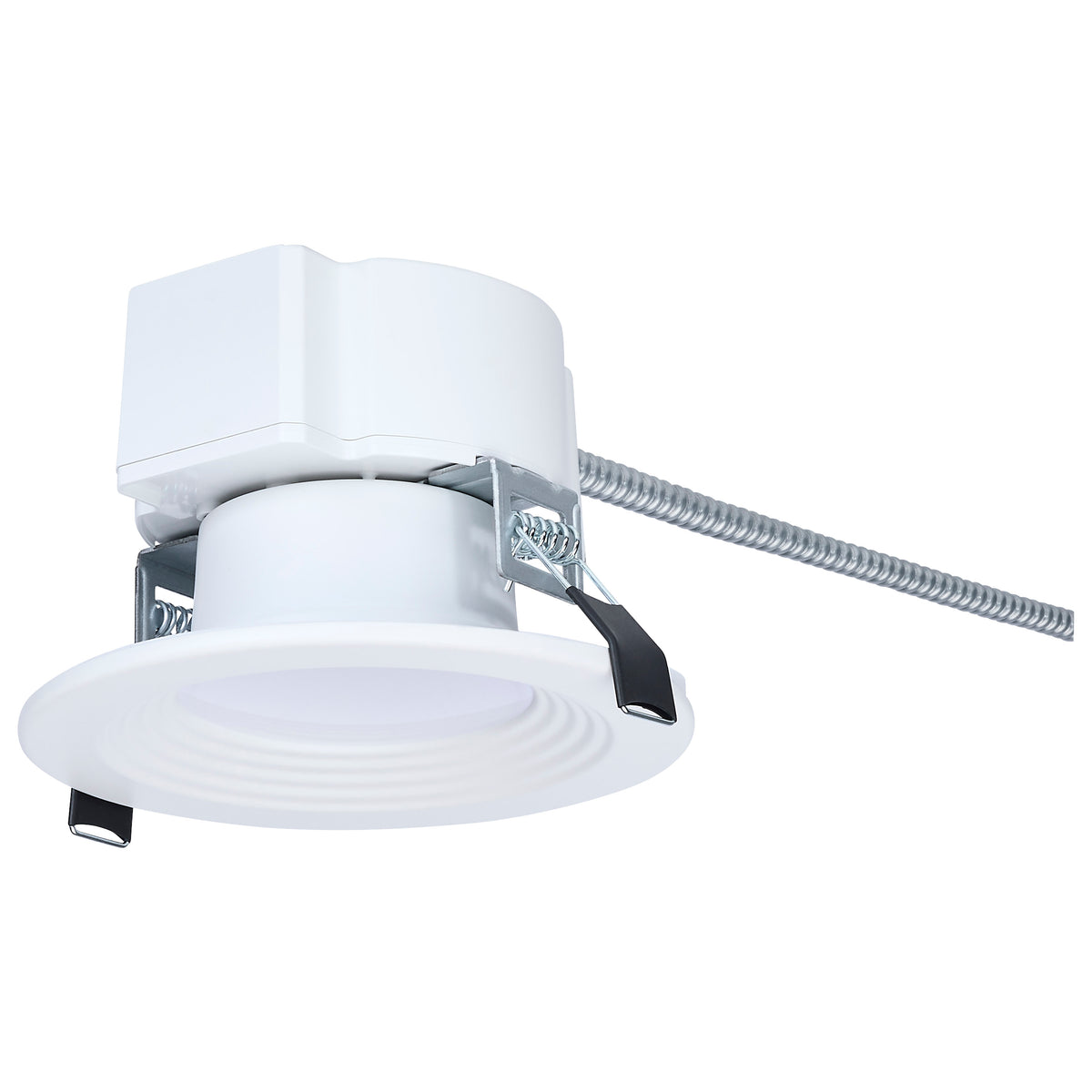 Plus Series Commercial LED Downlight - 4 Inch Round - 13.5W/12W/10.7W Wattage Selectable - 2700K/3000K/3500K/4000K/5000K