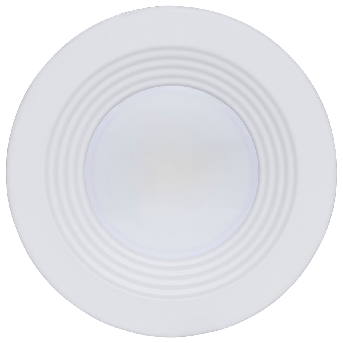 Plus Series Commercial LED Downlight - 4 Inch Round - 13.5W/12W/10.7W Wattage Selectable - 2700K/3000K/3500K/4000K/5000K CCT Selectable - 120-347 Volt - Dual Dimming - Color trim accessories available