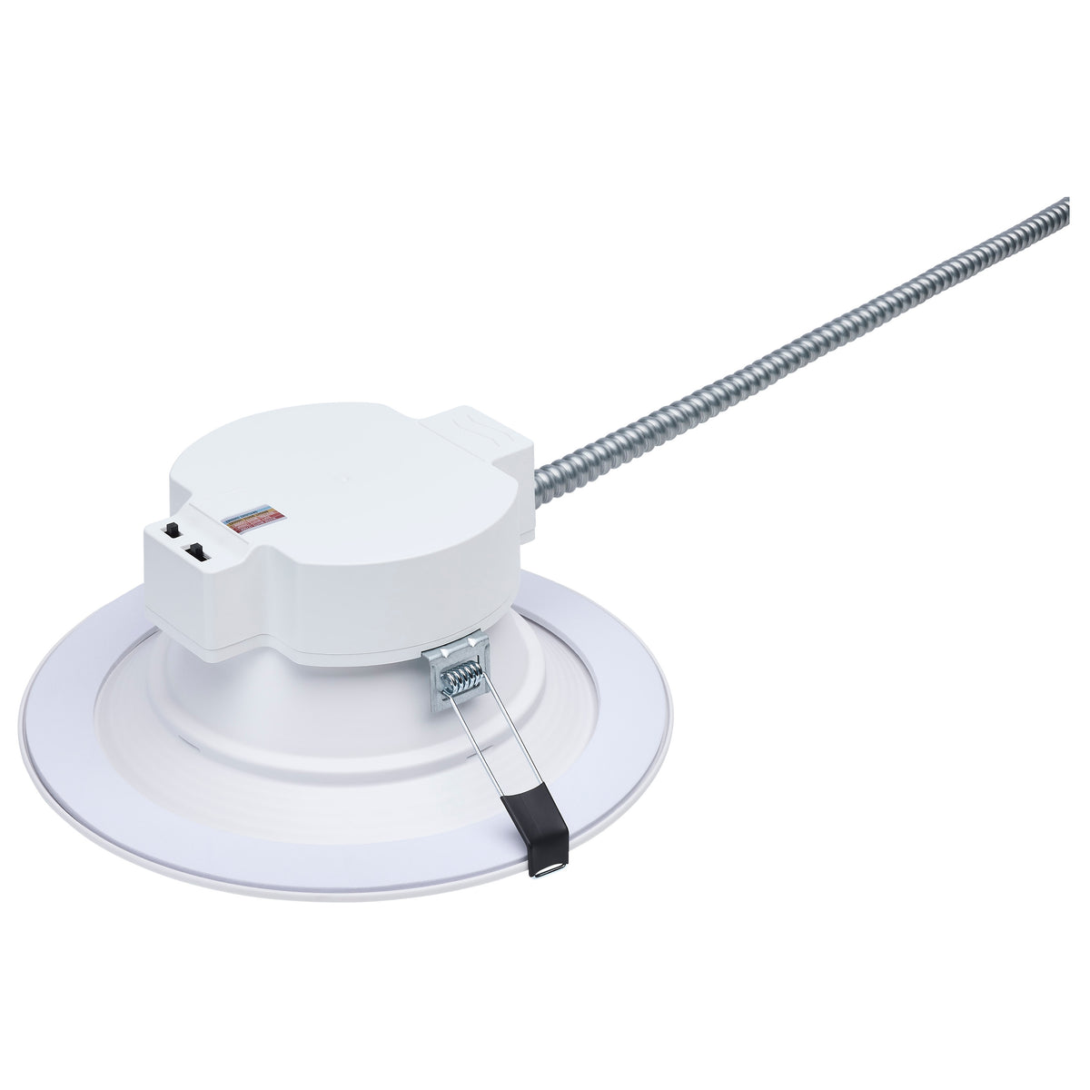 Plus Series Commercial LED Downlight - 6 Inch Round - 18.5W/15.7W/13.2W Wattage Selectable - 2700K/3000K/3500K/4000K/5000K CCT Selectable - 120-347 Volt - Dual Dimming - Color trim accessories available