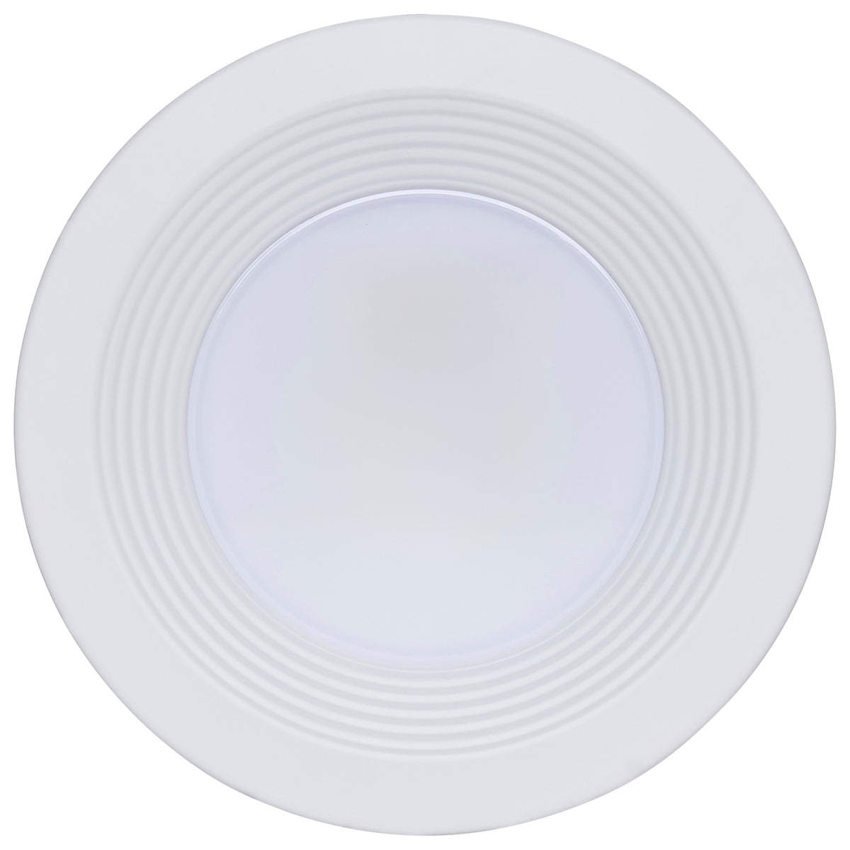 Plus Series Commercial LED Downlight - 6 Inch Round - 18.5W/15.7W/13.2W Wattage Selectable - 2700K/3000K/3500K/4000K/5000K CCT Selectable - 120-347 Volt - Dual Dimming - Color trim accessories available