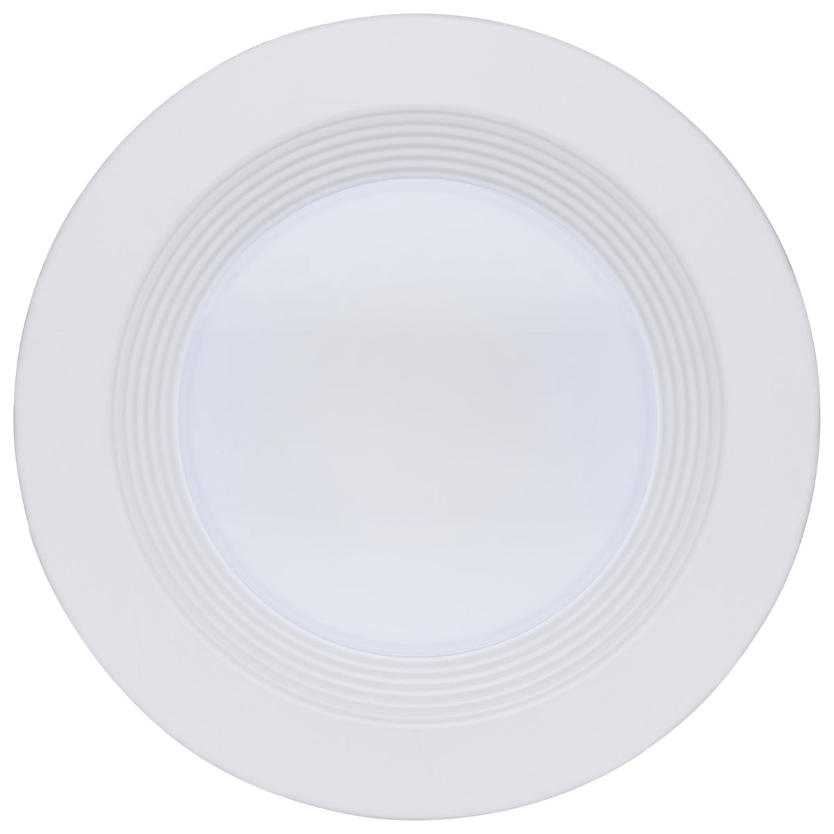 Plus Series Commercial LED Downlight - 8 Inch Round - 25.5W/22.5W/17.2W Wattage Selectable - 2700K/3000K/3500K/4000K/5000K CCT Selectable - 120-347 Volt - Dual Dimming - Color trim accessories available