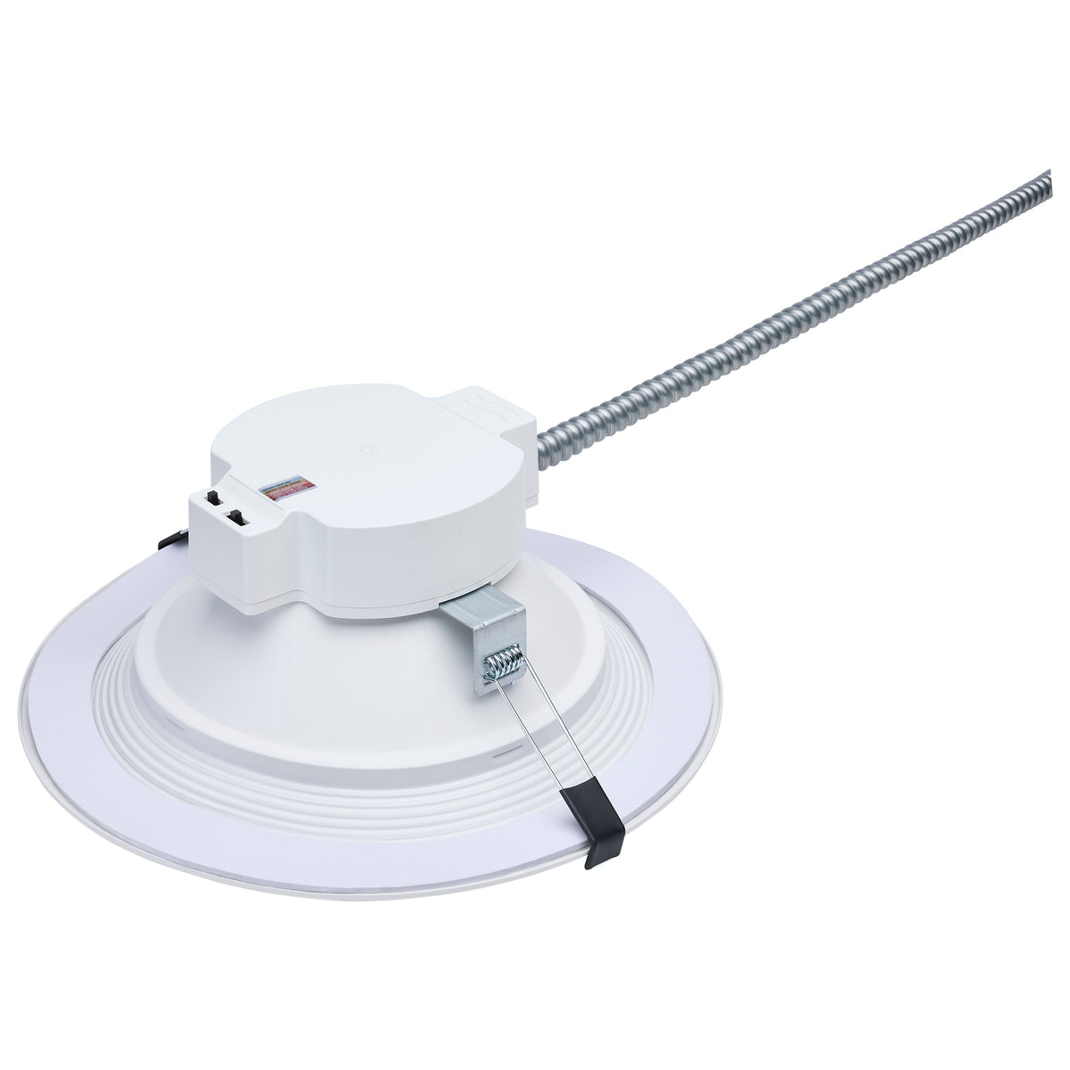 Plus Series Commercial LED Downlight - 10 Inch Round - 35W/29W/24W Wattage Selectable - 2700K/3000K/3500K/4000K/5000K CCT Selectable - 120-277 Volt - Dual Dimming - Color trim accessories available