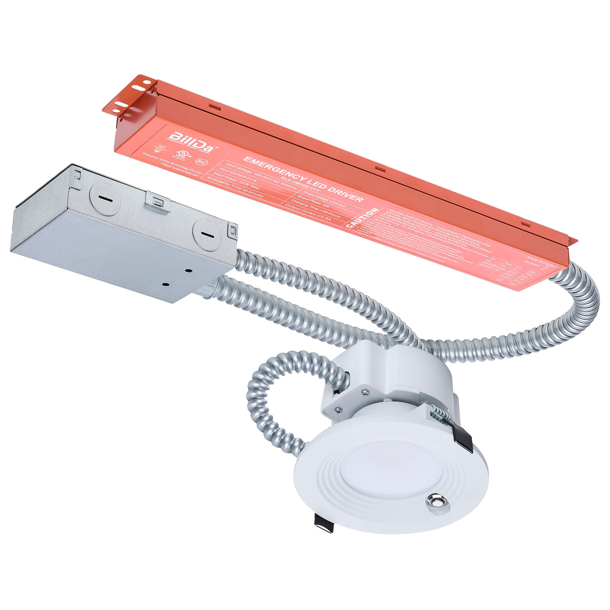 Plus Series Commercial LED Downlight - 4 Inch Round - 14.6W/13.6W/12.4W Wattage Selectable - 2700K/3000K/3500K/4000K/5000K