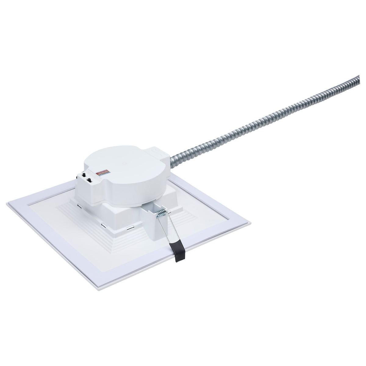 Plus Series Commercial LED Downlight - 10 Inch Square - 35W/29W/24W Wattage Selectable - 2700K/3000K/3500K/4000K/5000K CCT Selectable - 120-277 Volt - Dual Dimming - Color trim accessories available