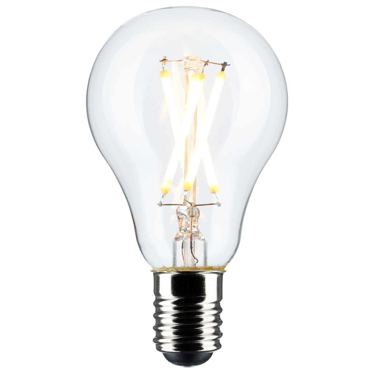 5.5 Watt A15 LED Filament - Clear - Intermediate Base - 2700K - 450 Lumens - 2-Pack