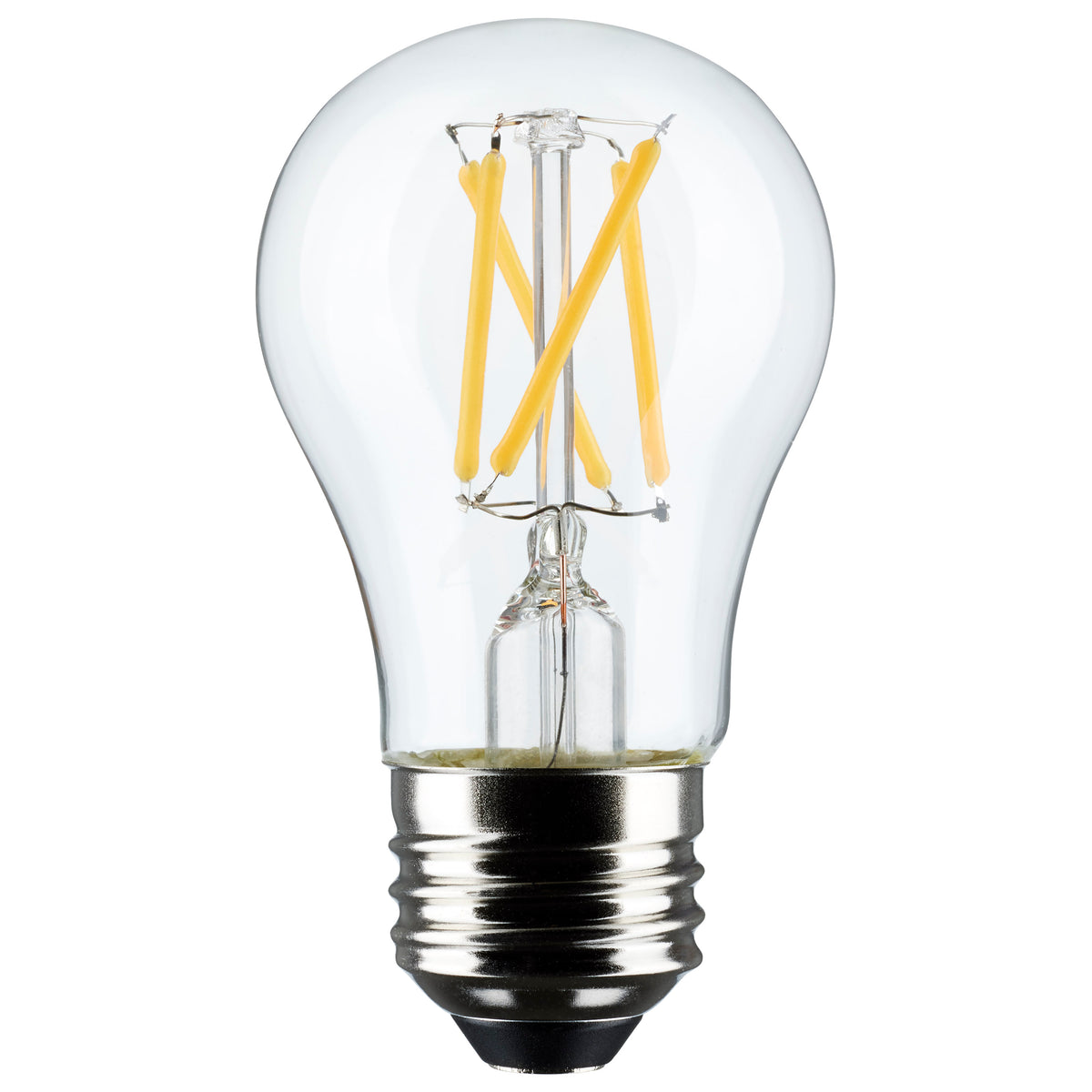 5.5 Watt A15 LED Filament - Clear - Medium Base - 2700K - 450 Lumens - 2-Pack