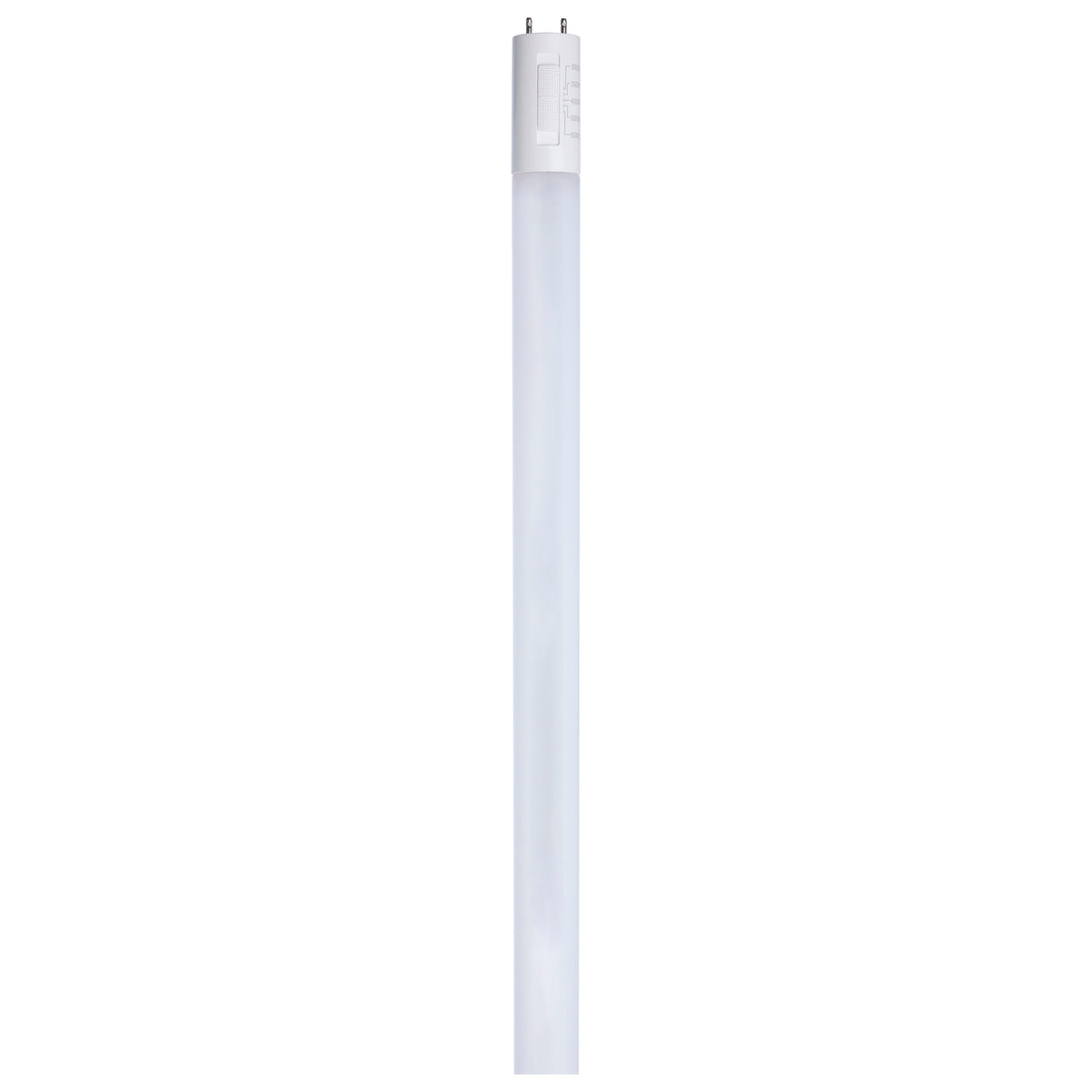 7 Watt - 24-Inch T8 LED - 3K/35K/4K/5K/65K CCT - G13 Base - Type B - Frost Finish - Non-Dim - 120-347 Volt