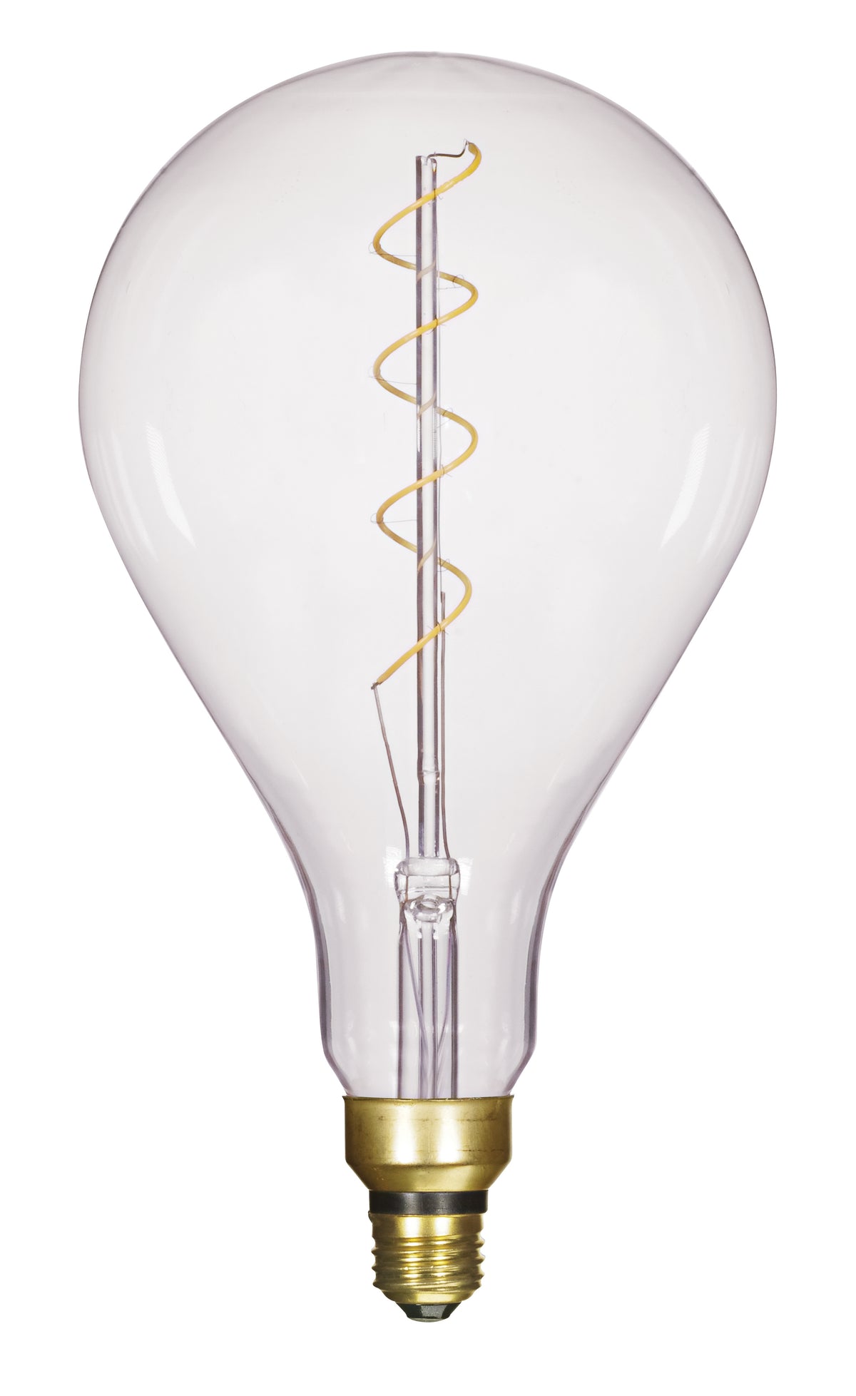4 Watt PS52 LED vintage style Filament - Clear - 25000 Average rated hours - Medium Base - 120 Volt for commercial spaces and