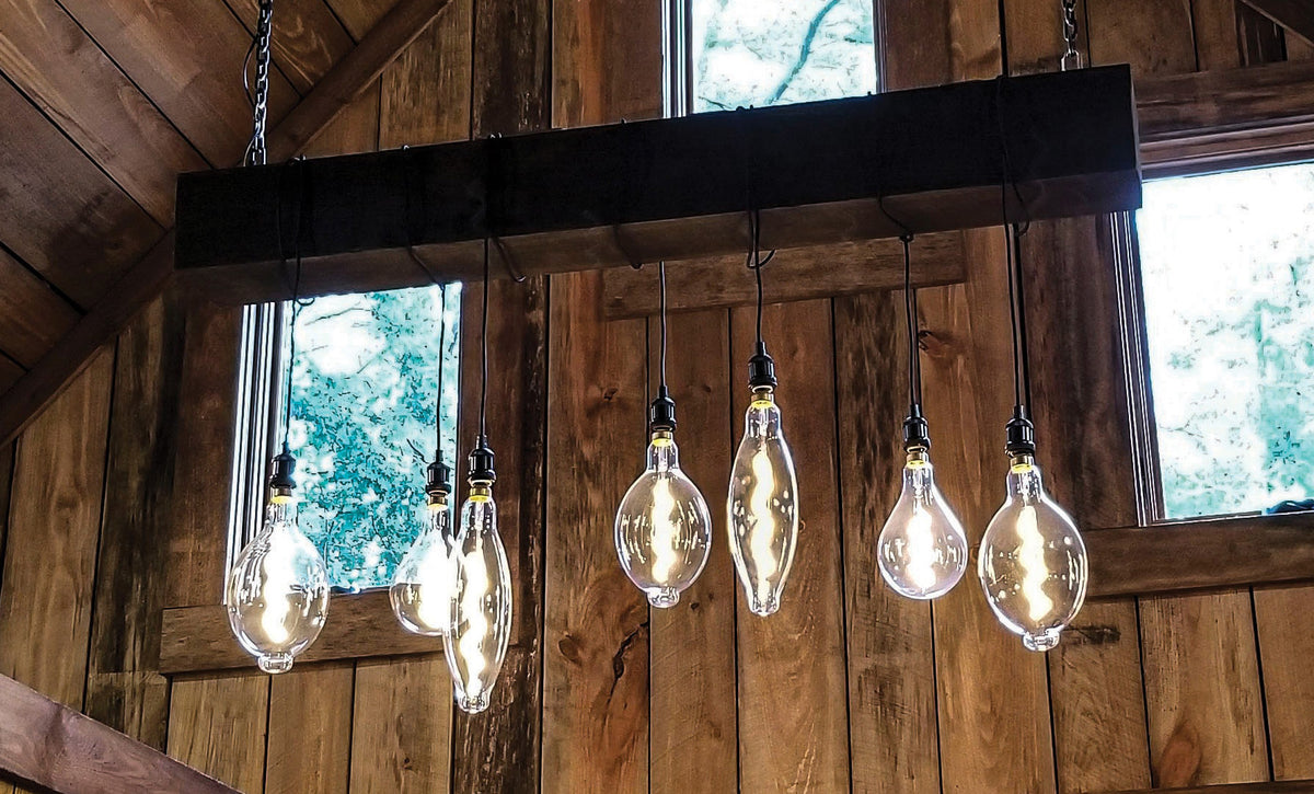 4 Watt PS52 LED vintage style Filament - Clear - 25000 Average rated hours - Medium Base - 120 Volt