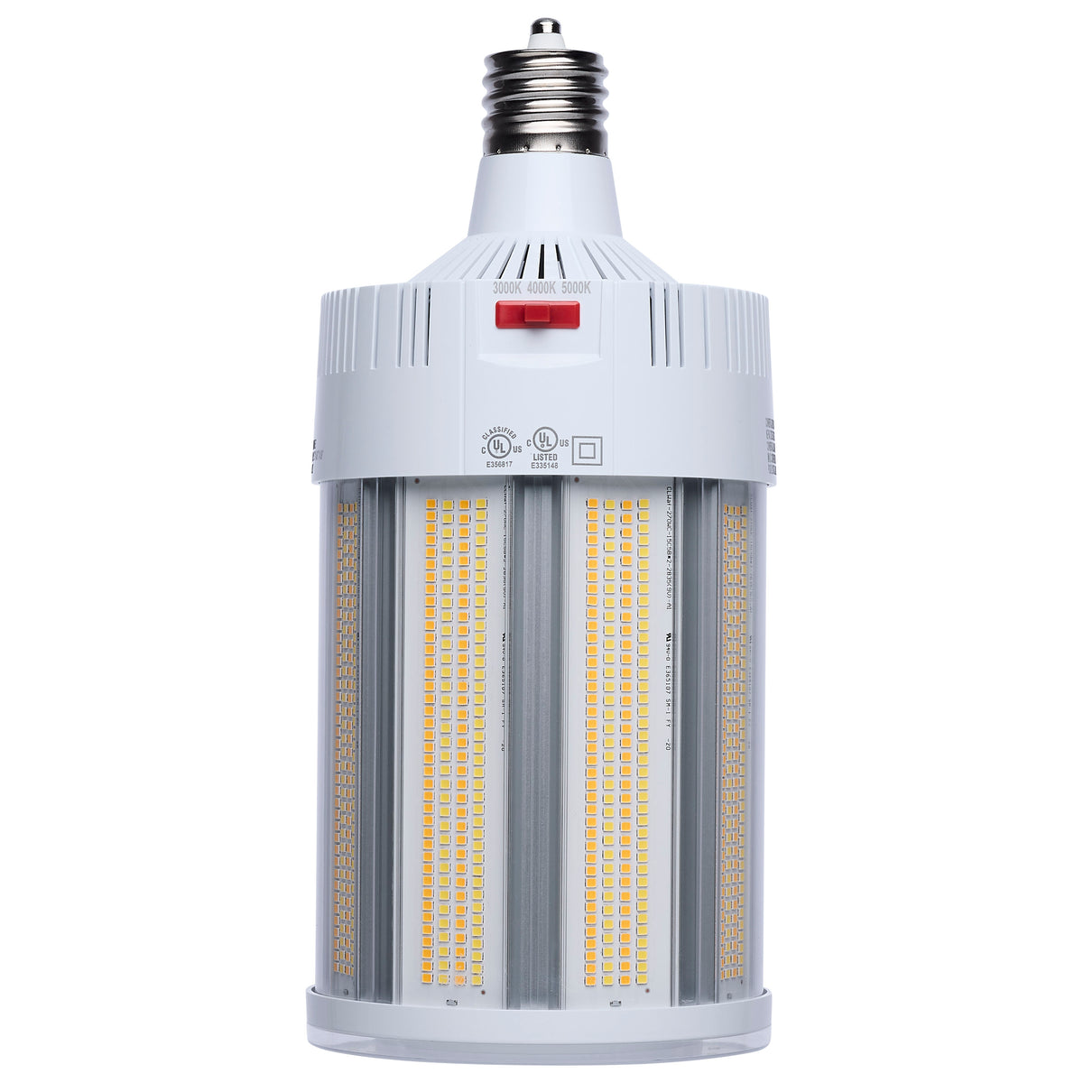 270/200/135 Watt - 30K/40K/50K CCT - Field Selectable LED - Corncob - Mogul Extended Base - 277-480 Ranged Voltage - 600 Watt HID Replacement