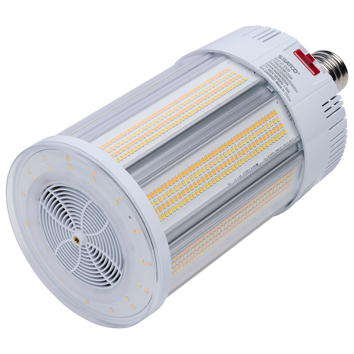 270/200/135 Watt - 30K/40K/50K CCT - Field Selectable LED - Corncob - Mogul Extended Base - 277-480 Ranged Voltage - 600 Watt HID Replacement