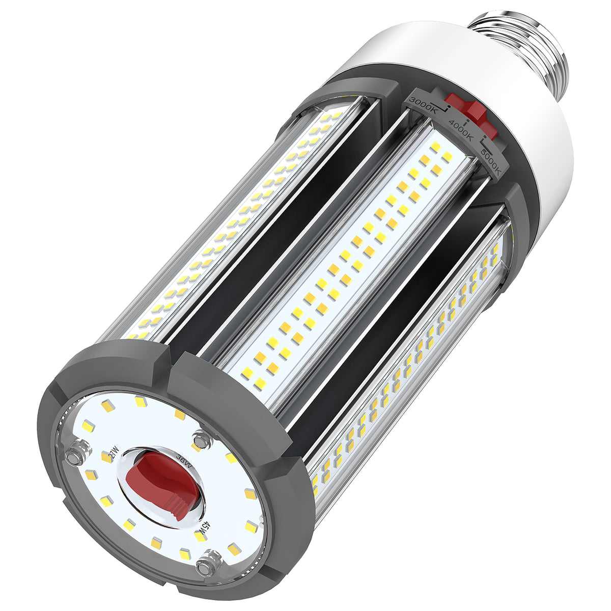 45/36/27 Wattage Selectable - LED HID Replacement - CCT Selectable - Type B - Ballast Bypass - Extended Mogul base - 120-277 Volt - ColorQuick Technology - PowerQuick Technology