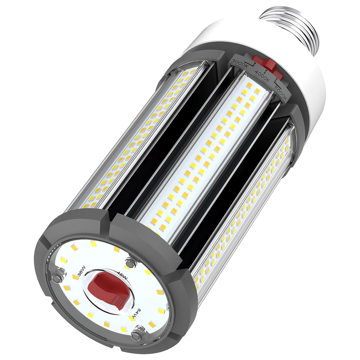54/45/36 Wattage Selectable - LED HID Replacement - CCT Selectable - Type B - Ballast Bypass - Extended Mogul base - 120-277 Volt - ColorQuick Technology - PowerQuick Technology